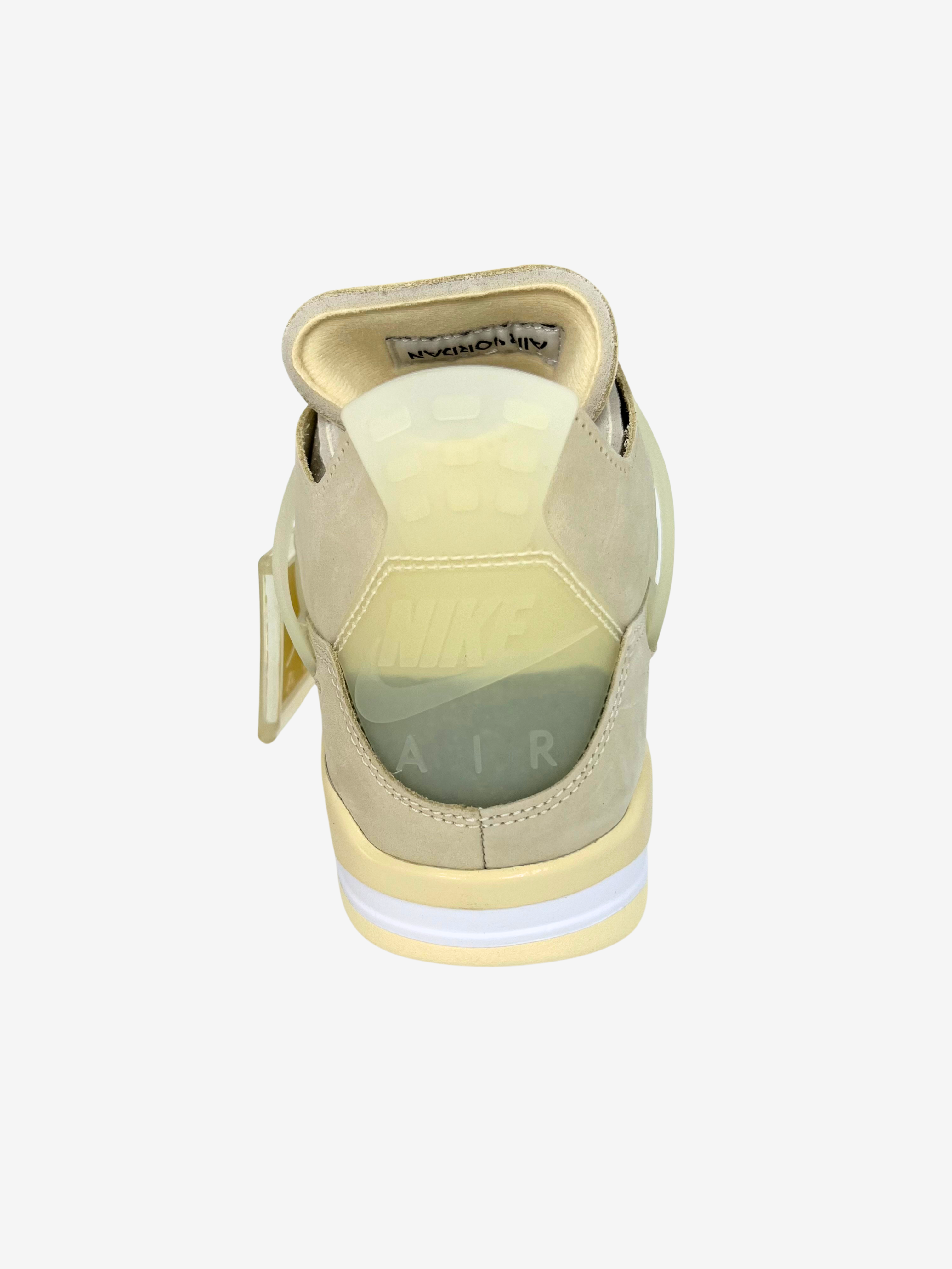 Air Jordan 4 High x Off White "Sail" (W) CV9388-100 4