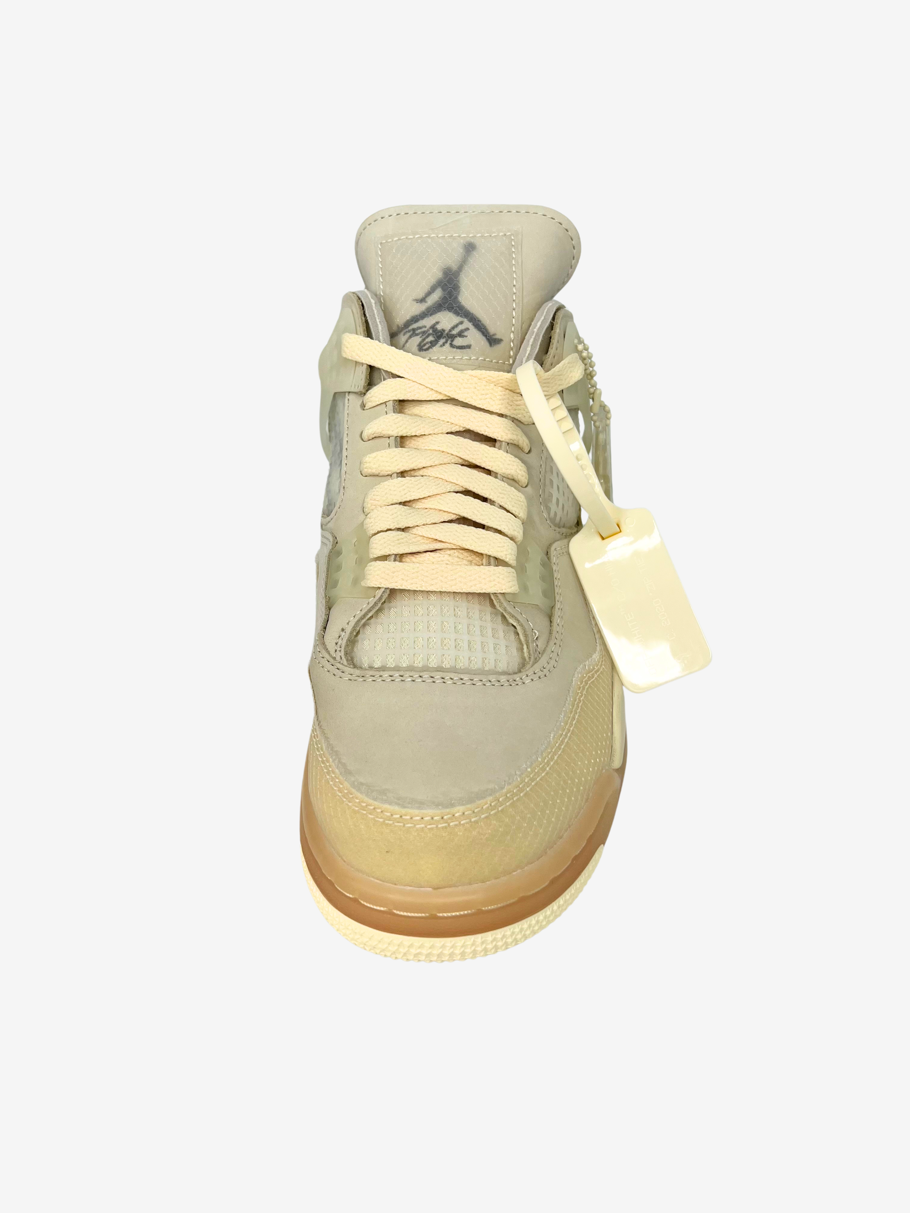 Air Jordan 4 High x Off White "Sail" (W) CV9388-100 3