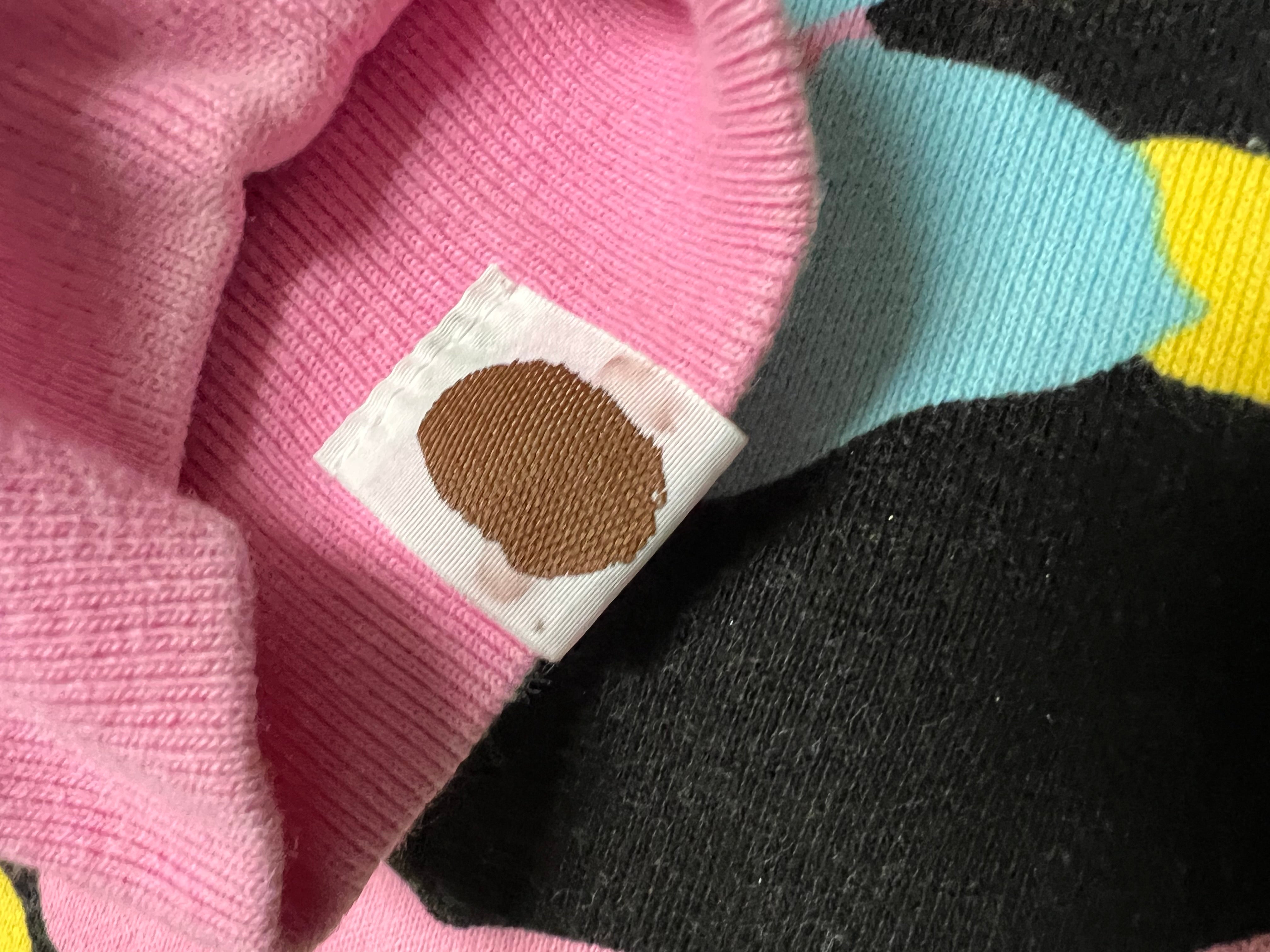 BAPE Black Cotton Candy Camo Logo Sweatshirt 6