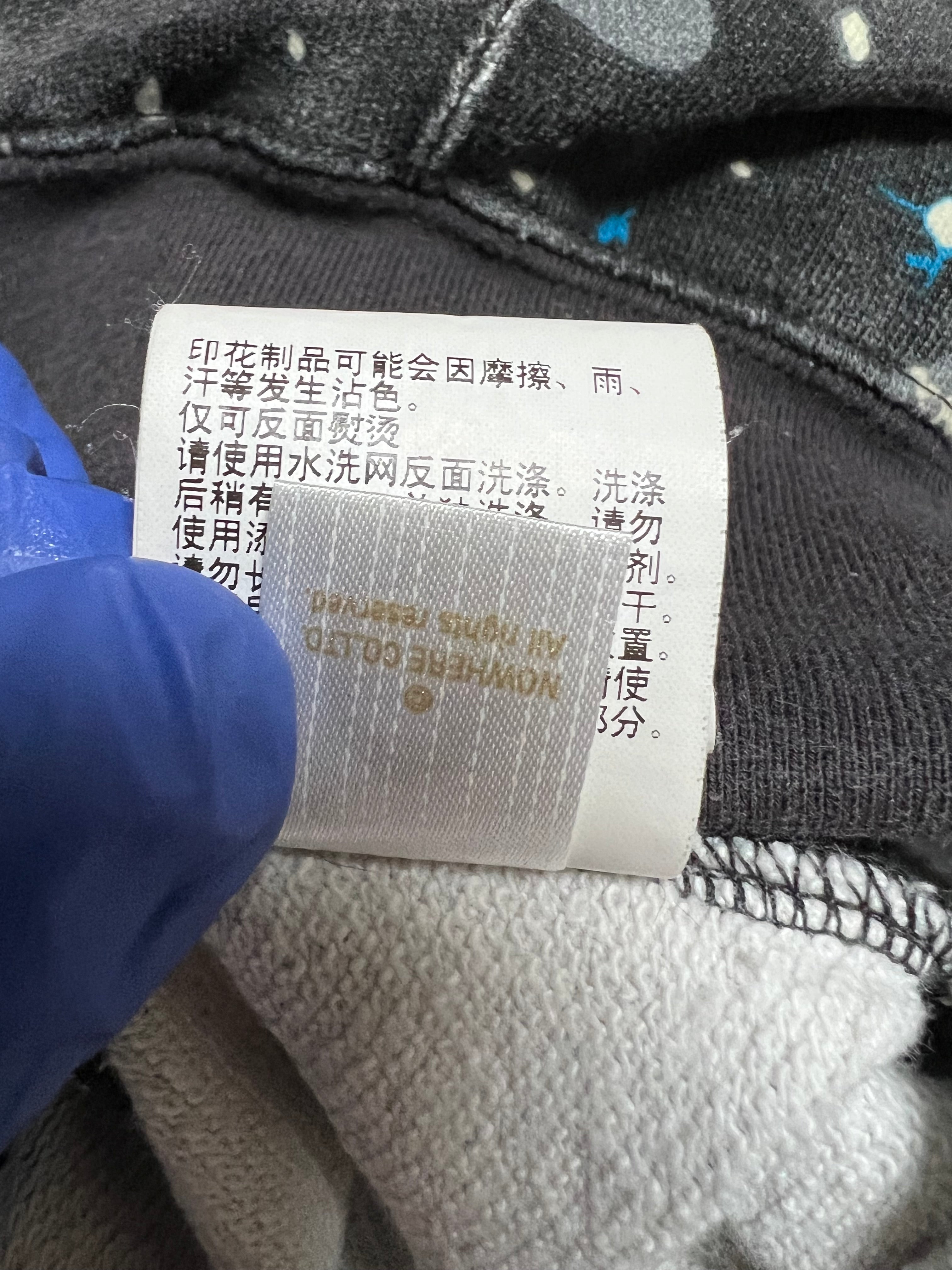 BAPE Black Galaxy Camo Sweat Shorts 10