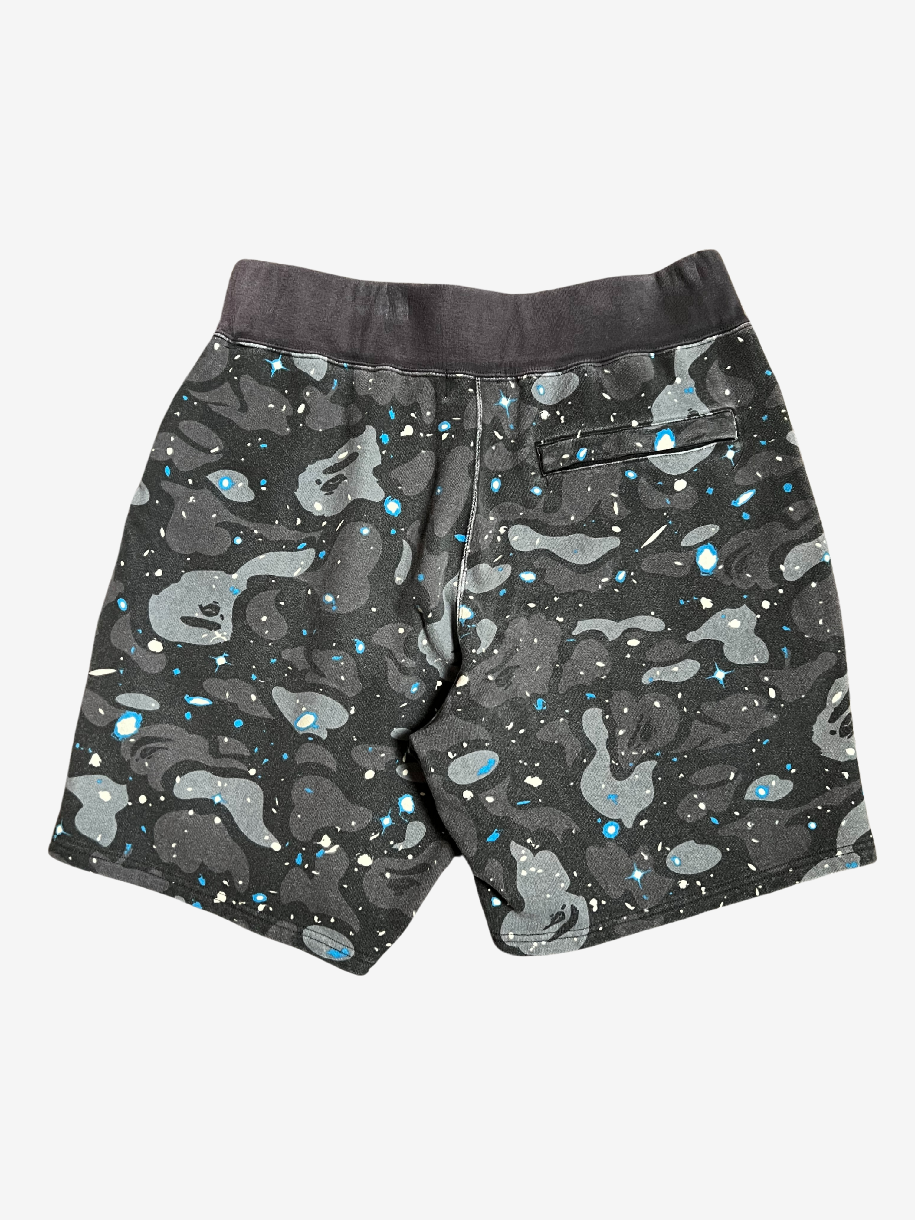 BAPE Black Galaxy Camo Sweat Shorts 2