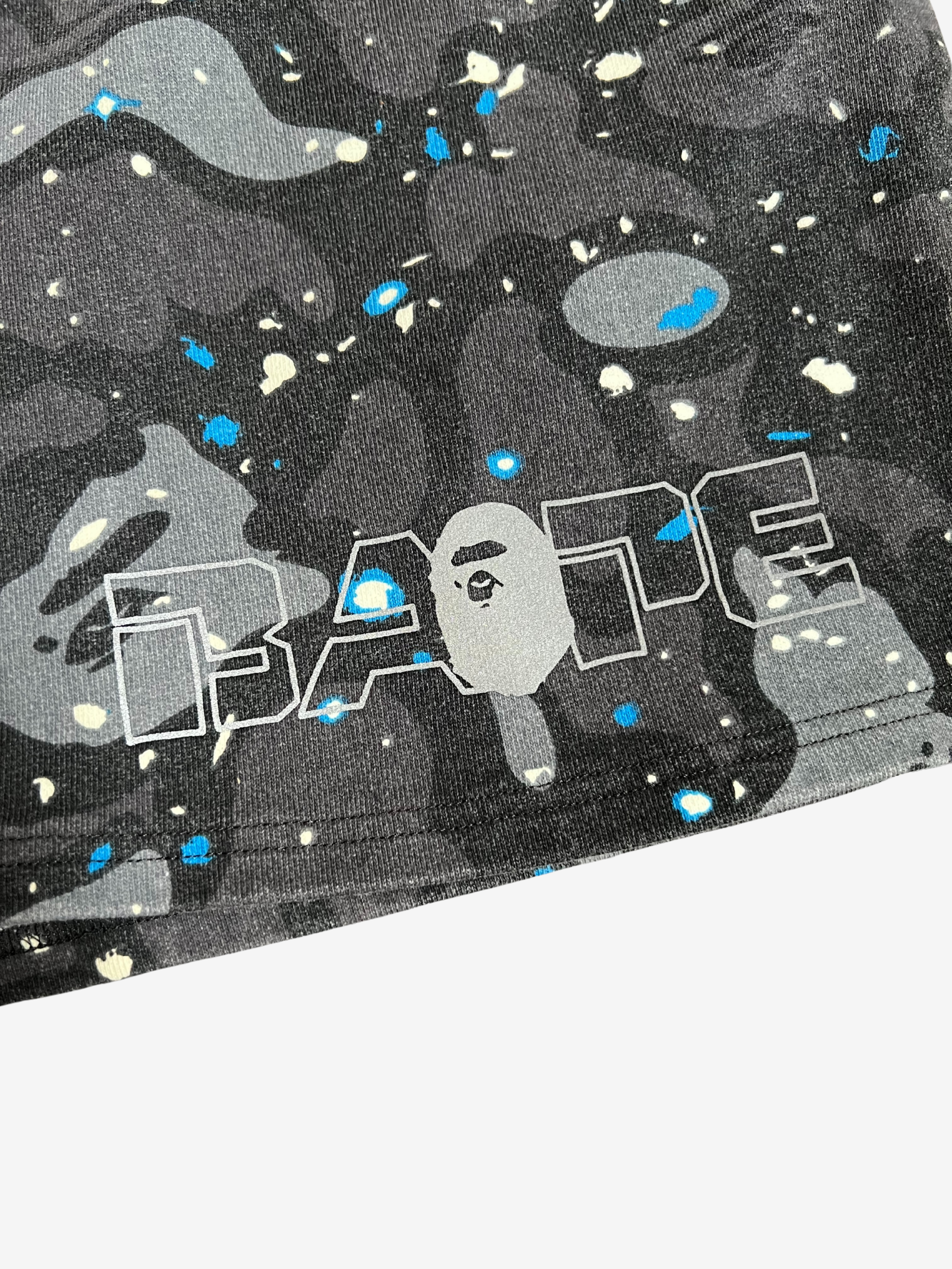 BAPE Black Galaxy Camo Sweat Shorts 3