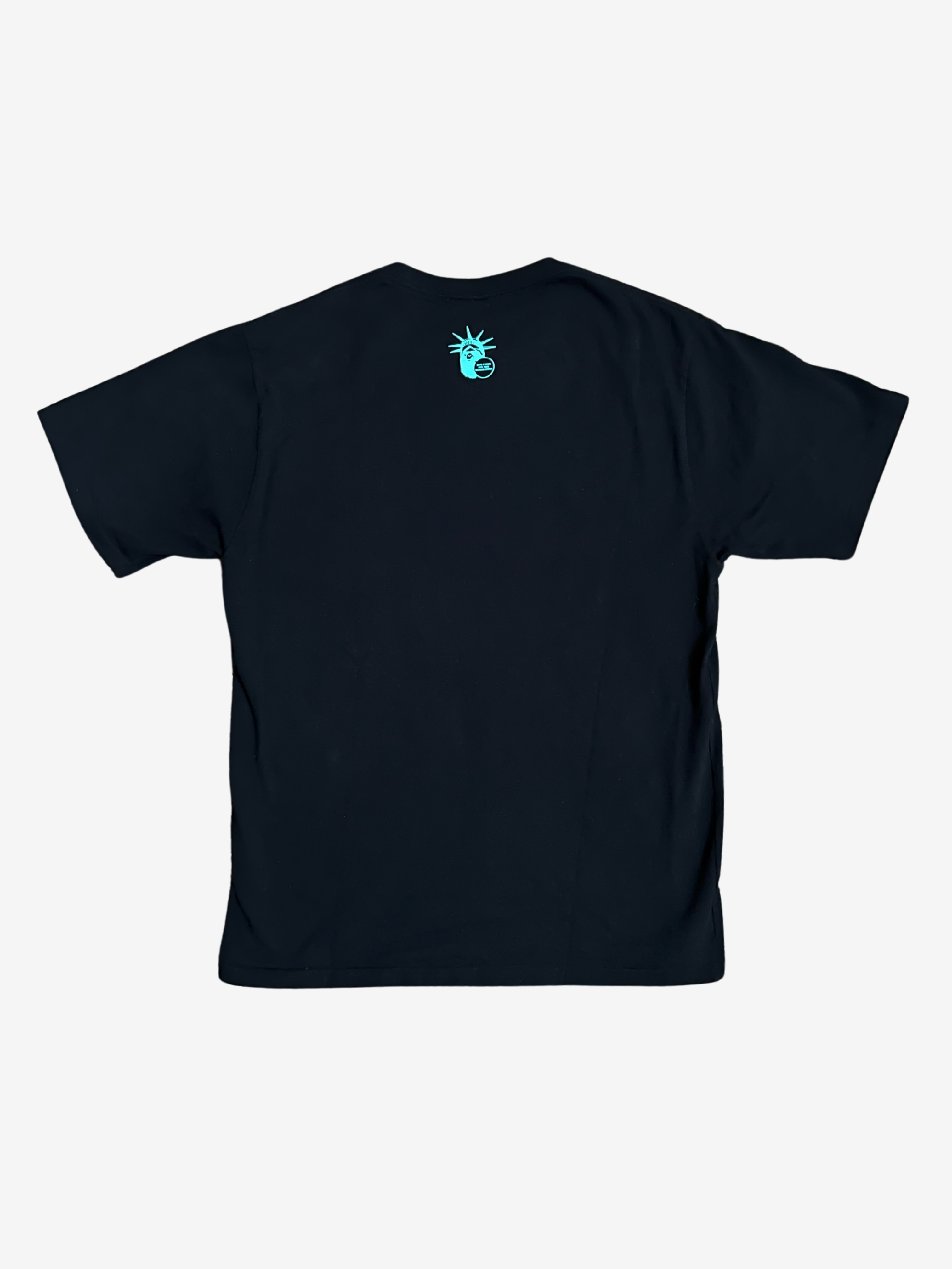 BAPE Black NYC Madison Avenue Ape Logo T-Shirt 2