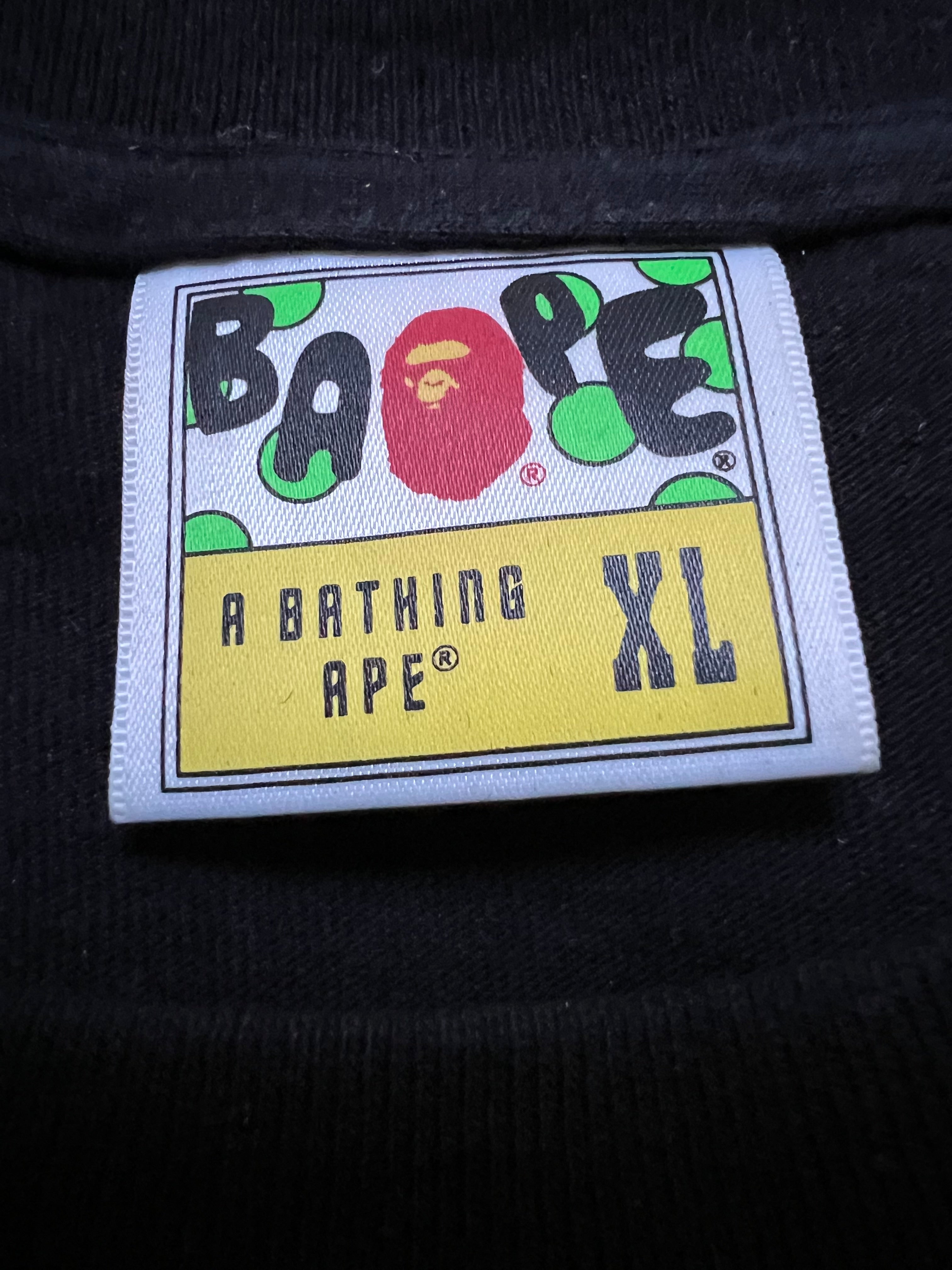 BAPE Black NYC Madison Avenue Ape Logo T-Shirt 5