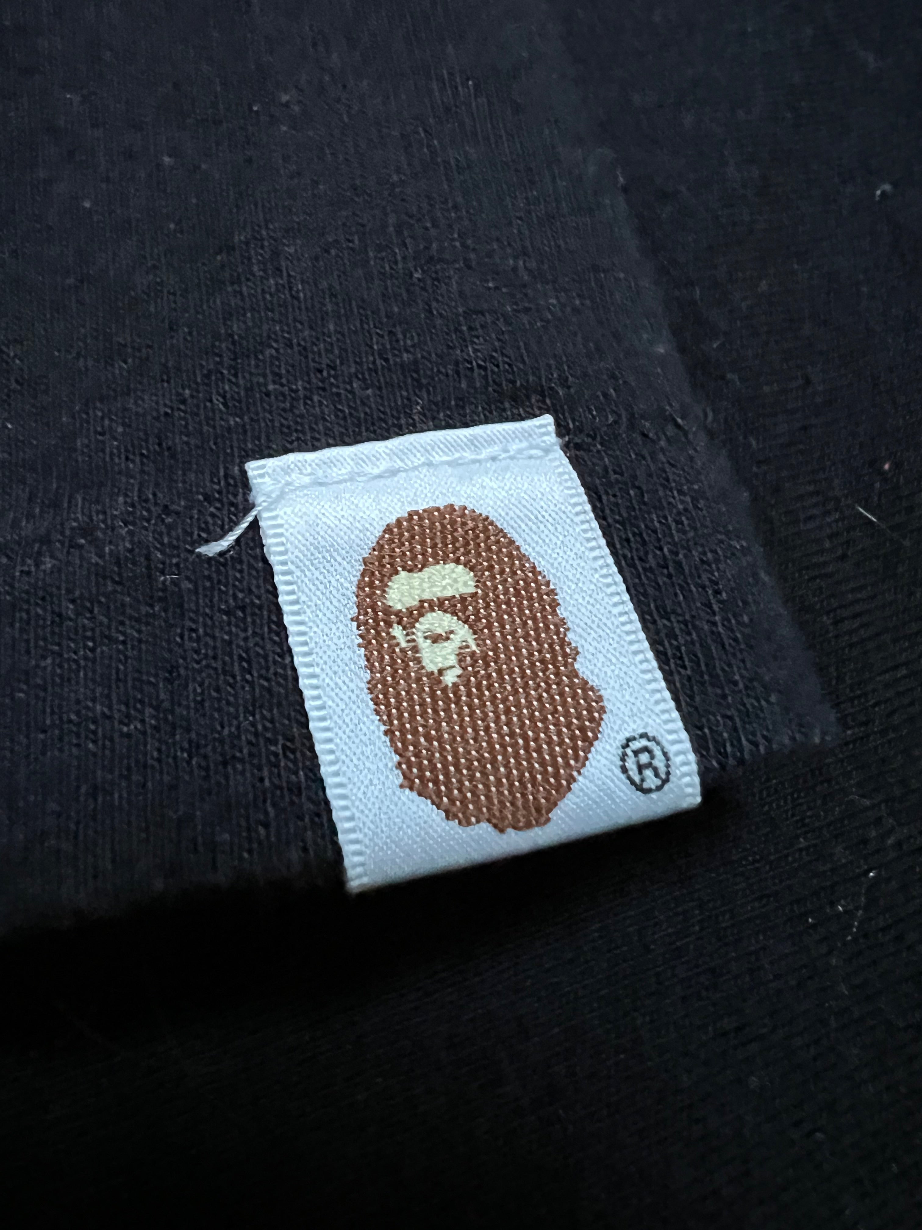 BAPE Black NYC Madison Avenue Ape Logo T-Shirt 6