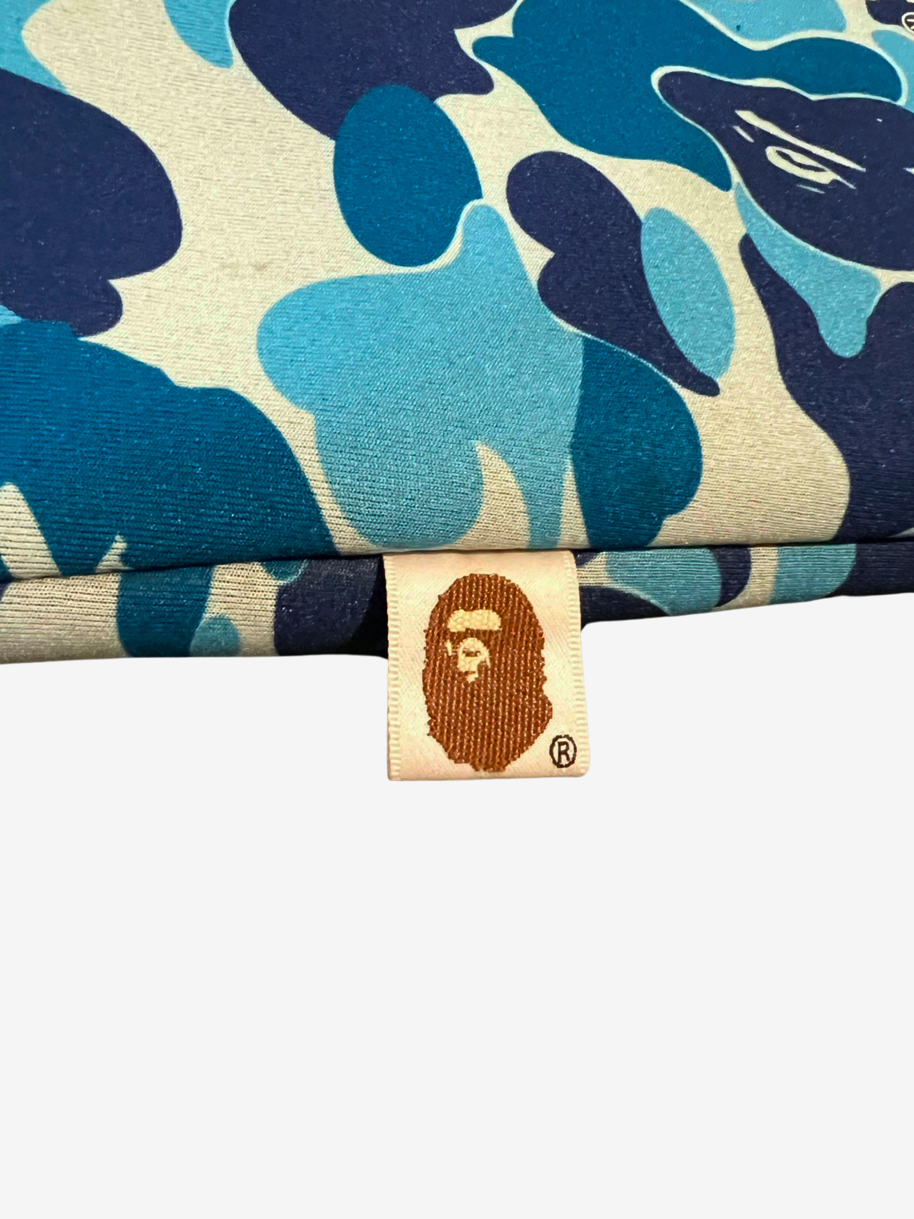 BAPE Blue ABC Camo 13 Inch Laptop Case 3