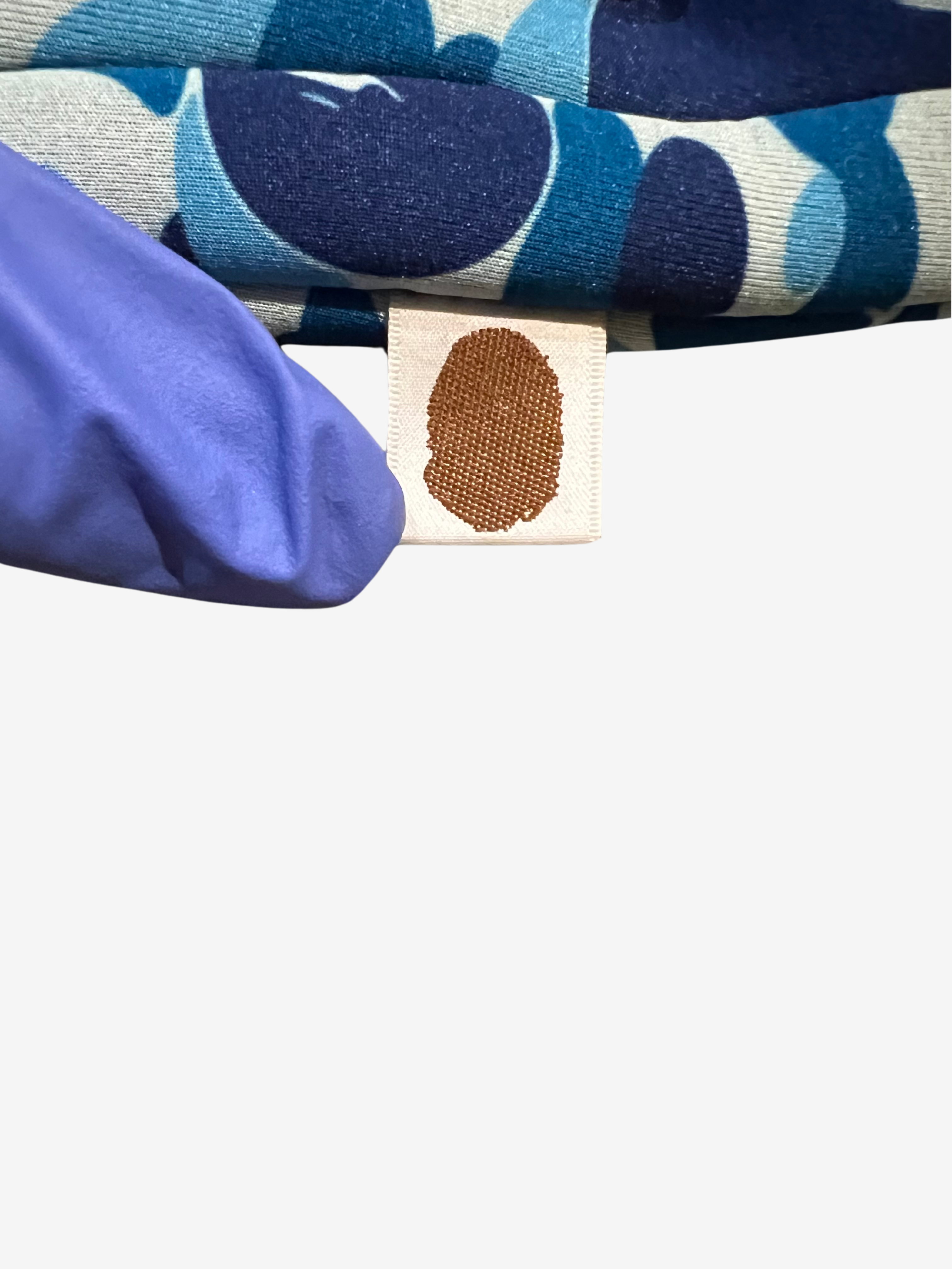 BAPE Blue ABC Camo 13 Inch Laptop Case 4