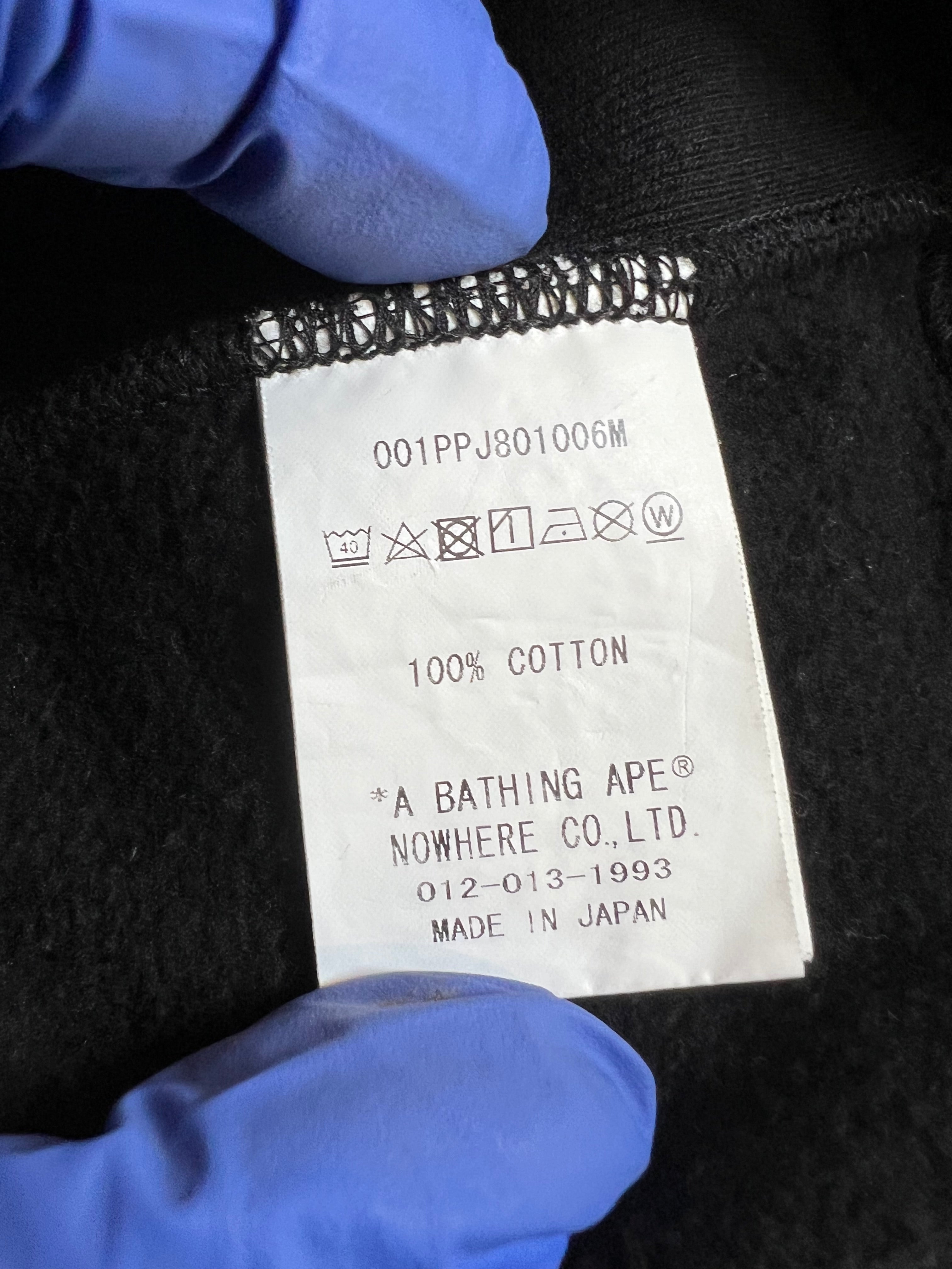 BAPE Blue ABC Camo Pullover Shark Hoodie 9