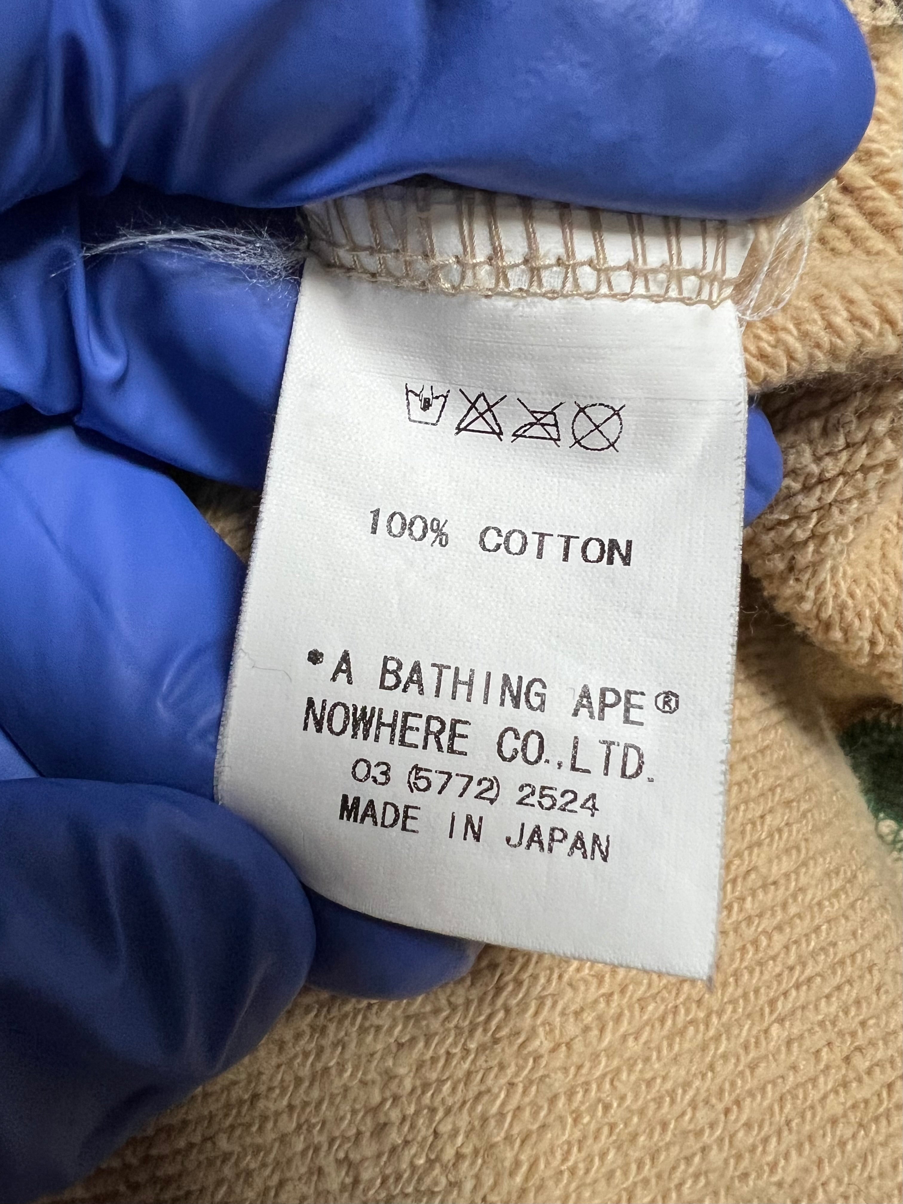 BAPE Green ABC Camo Varsity Jacket 9