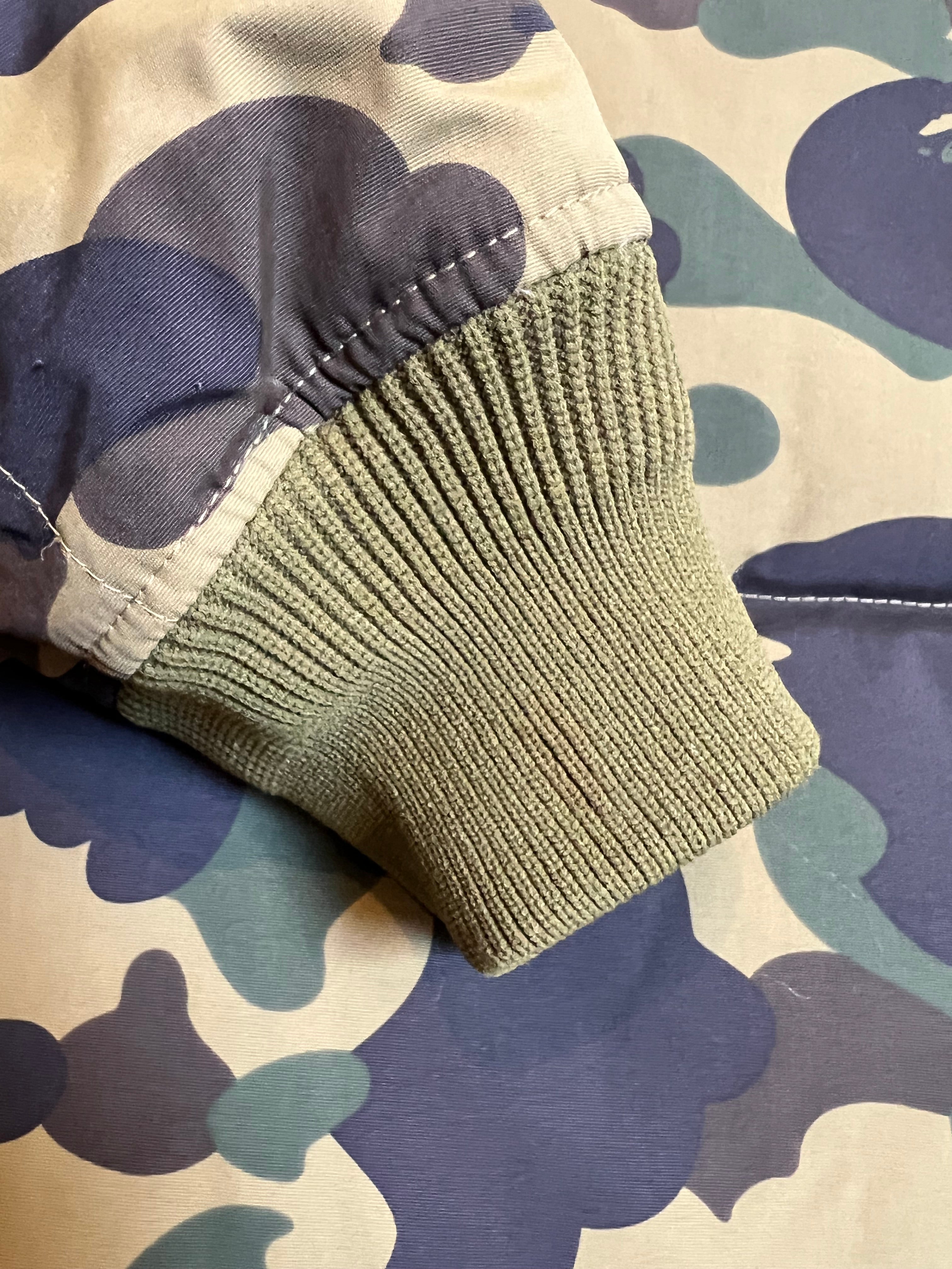 BAPE Green First Camo Puffer Down Jacket 3 HYPEVAULT