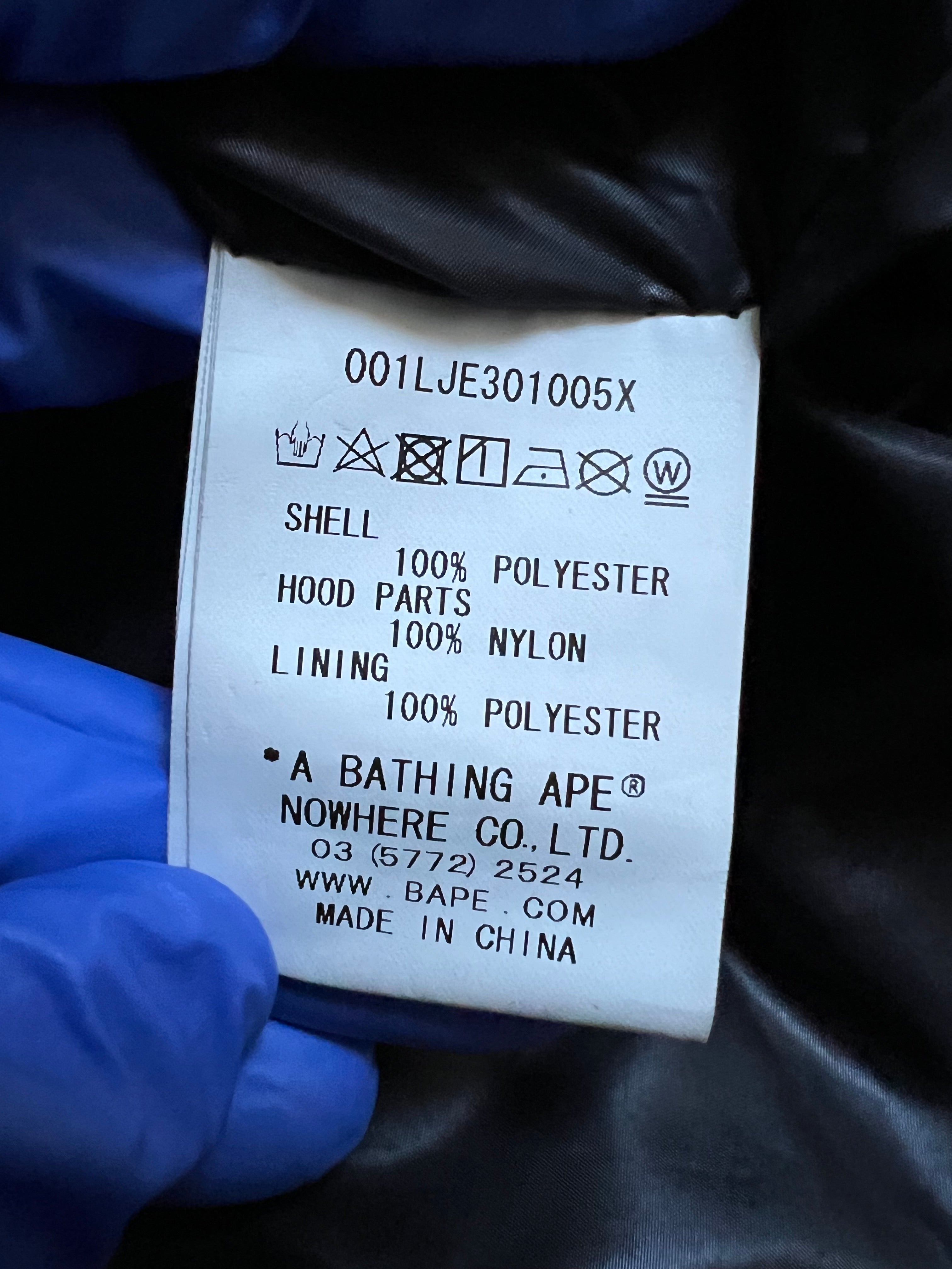 BAPE Lime Green 1st Camo Full Zip Shark Windbreaker 10