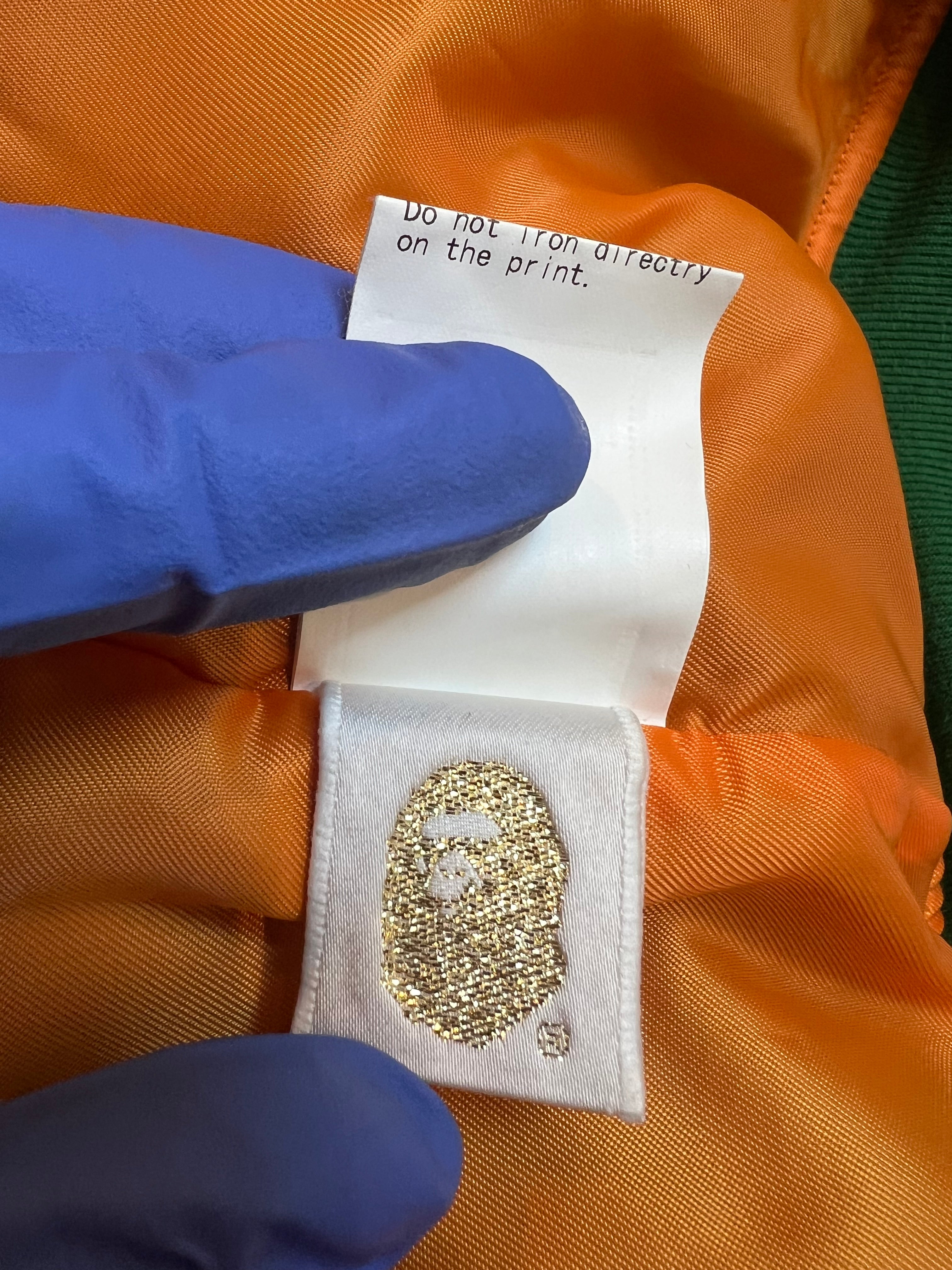 BAPE x Ambush Gray/Green Half Jacket Full Zip Up Shark Hoodie 4 HYPEVAULT