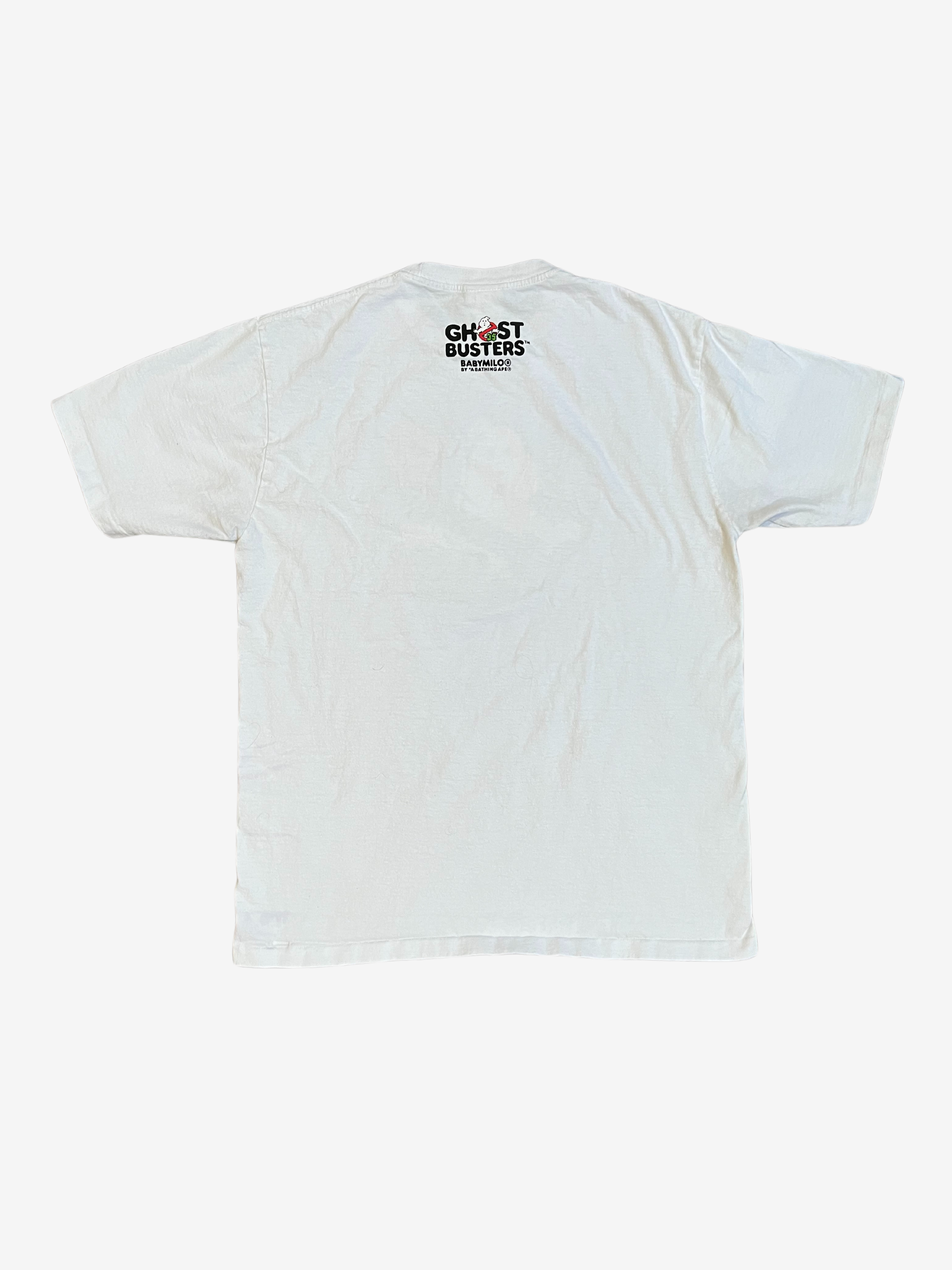 BAPE x Ghost Busters White 30th Anniversary T-Shirt 2