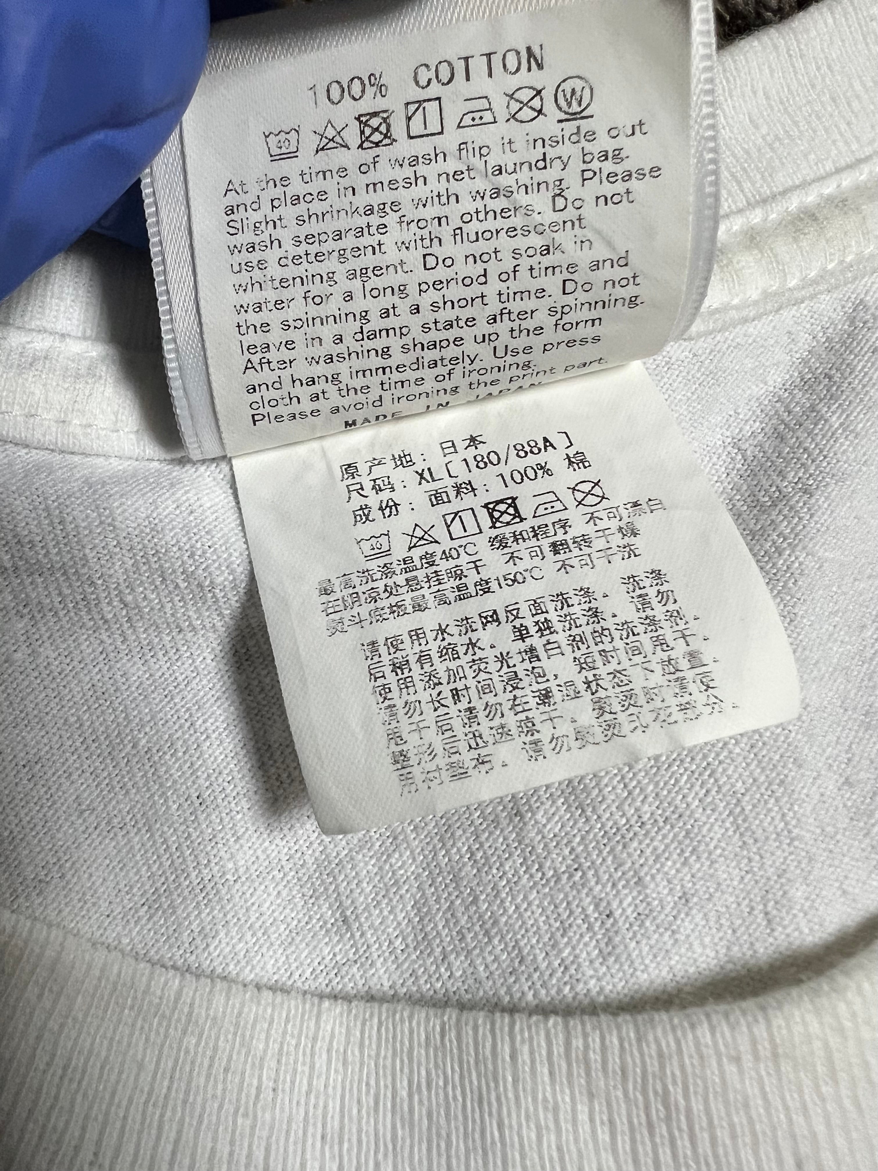 BAPE x Kid Cudi White Moon Man College Logo T-Shirt 10