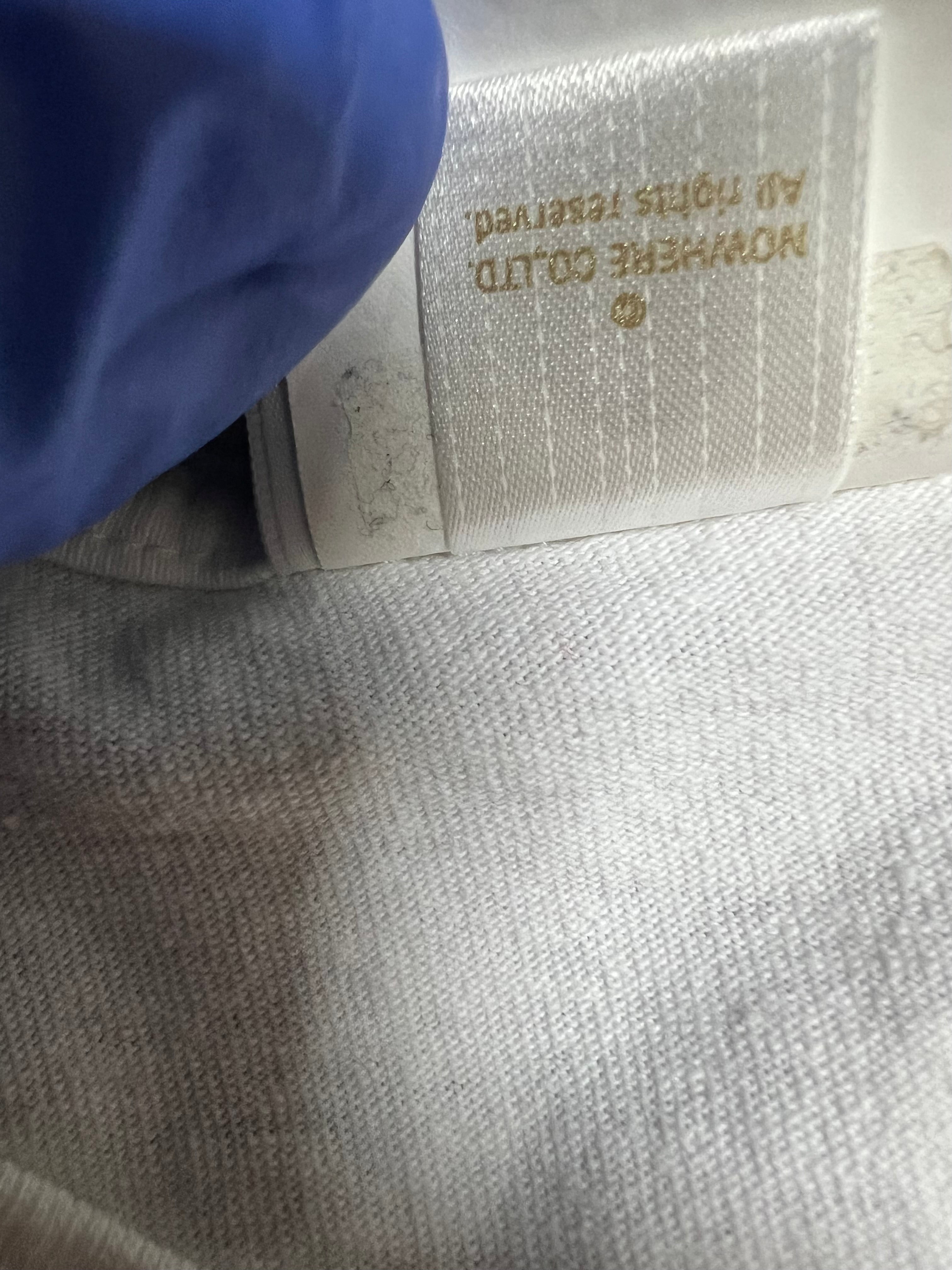 BAPE x Kid Cudi White Moon Man College Logo T-Shirt 12