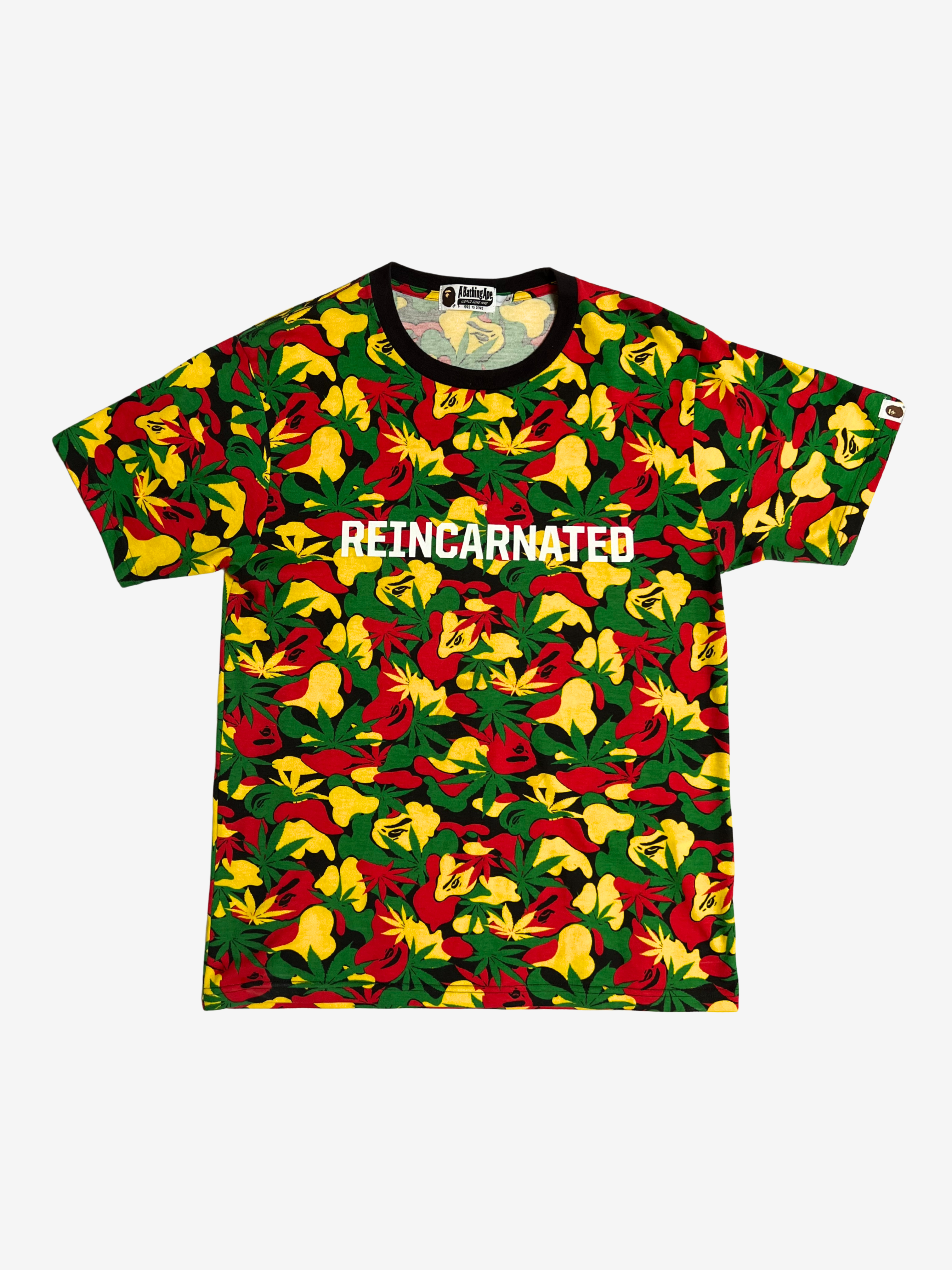 BAPE x Snoop Lion Camo Reincarnated T-Shirt HYPEVAULT