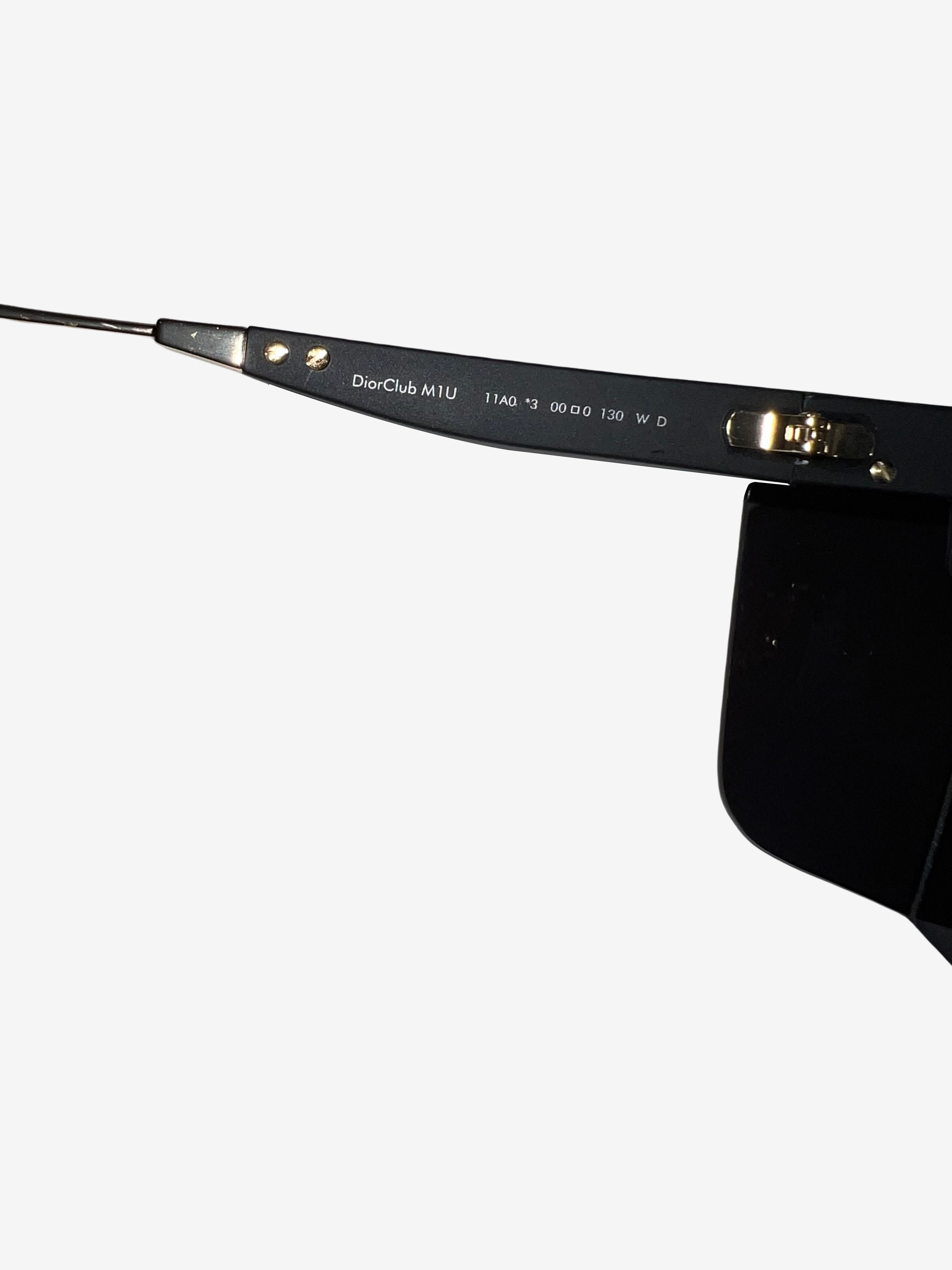 Christian Dior Black Visor Sunglasses 5