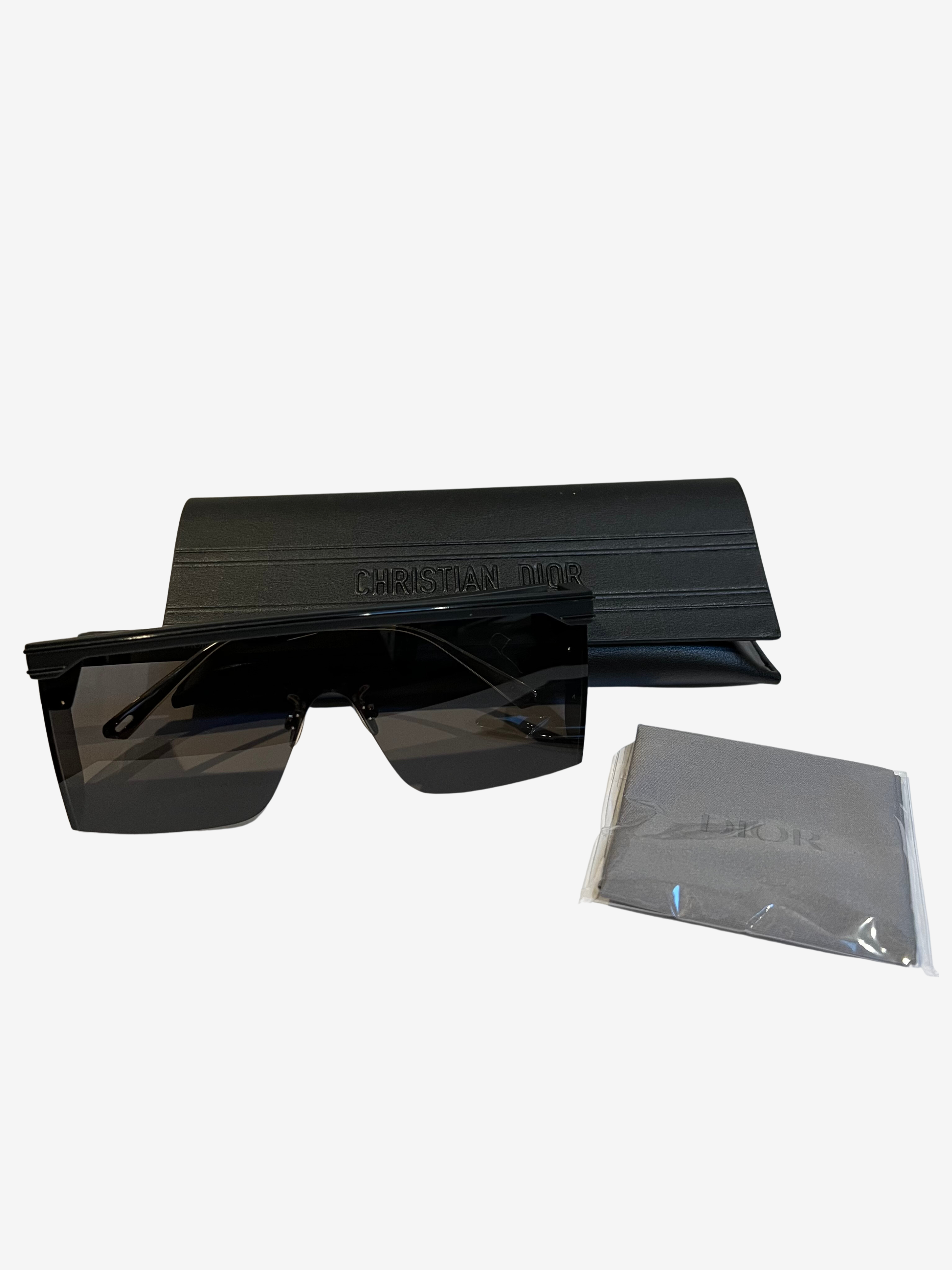 Christian Dior Black Visor Sunglasses 6