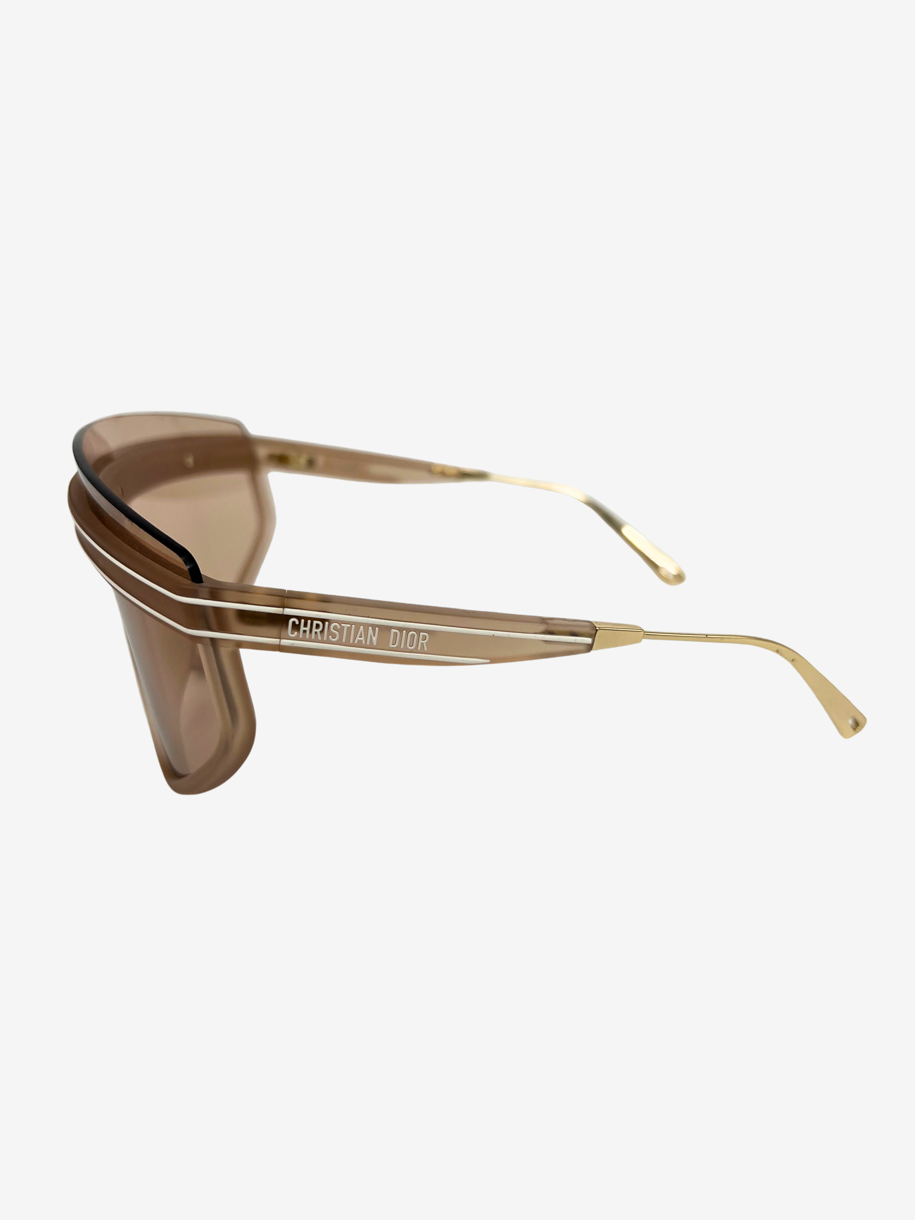 Christian Dior Rose Visor Sunglasses 1 3