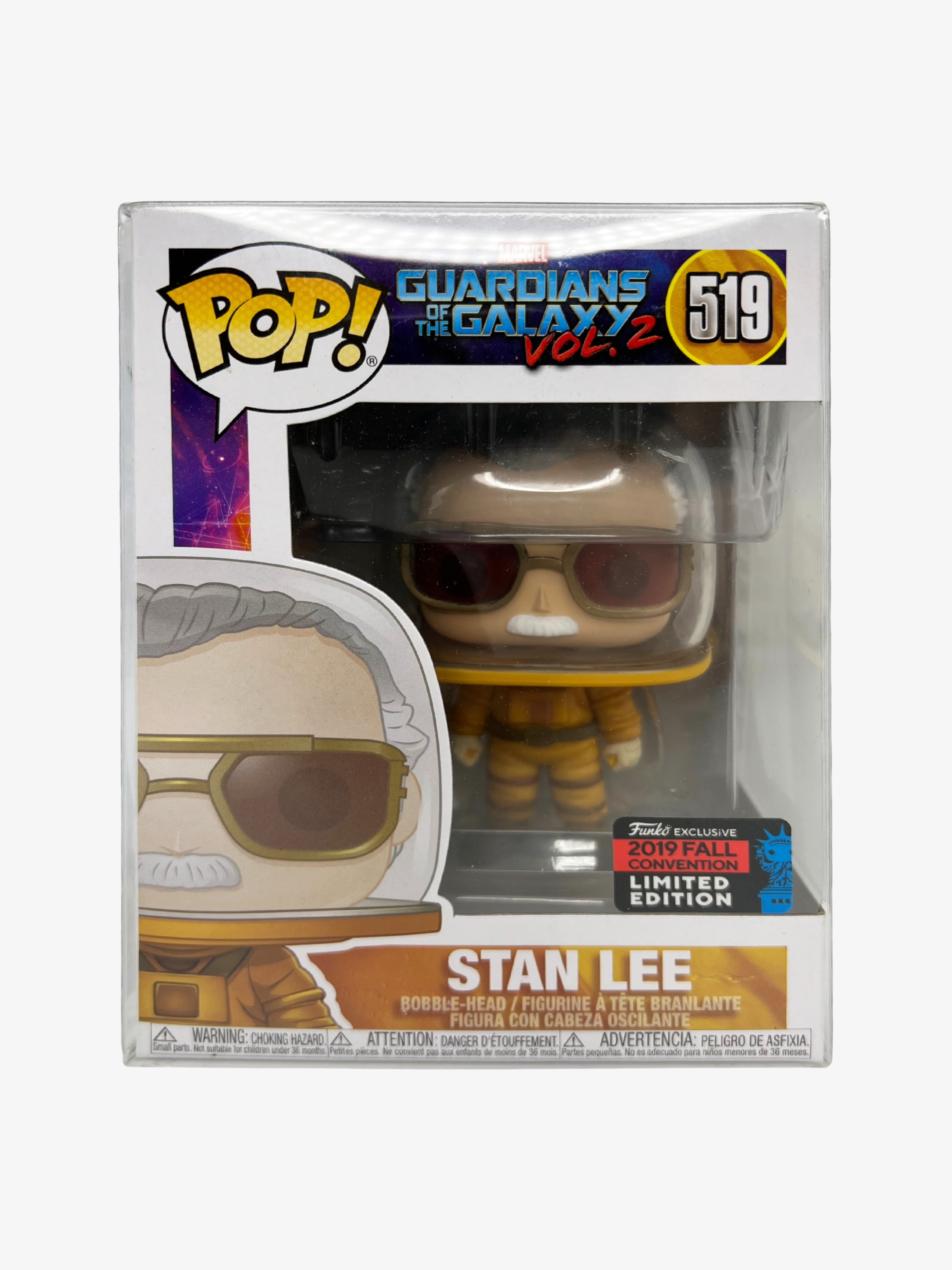 Funko Pop! GOTG: Vol.2 Stan Lee (2019 Fall Convention Exclusive) #519 HYPEVAULT