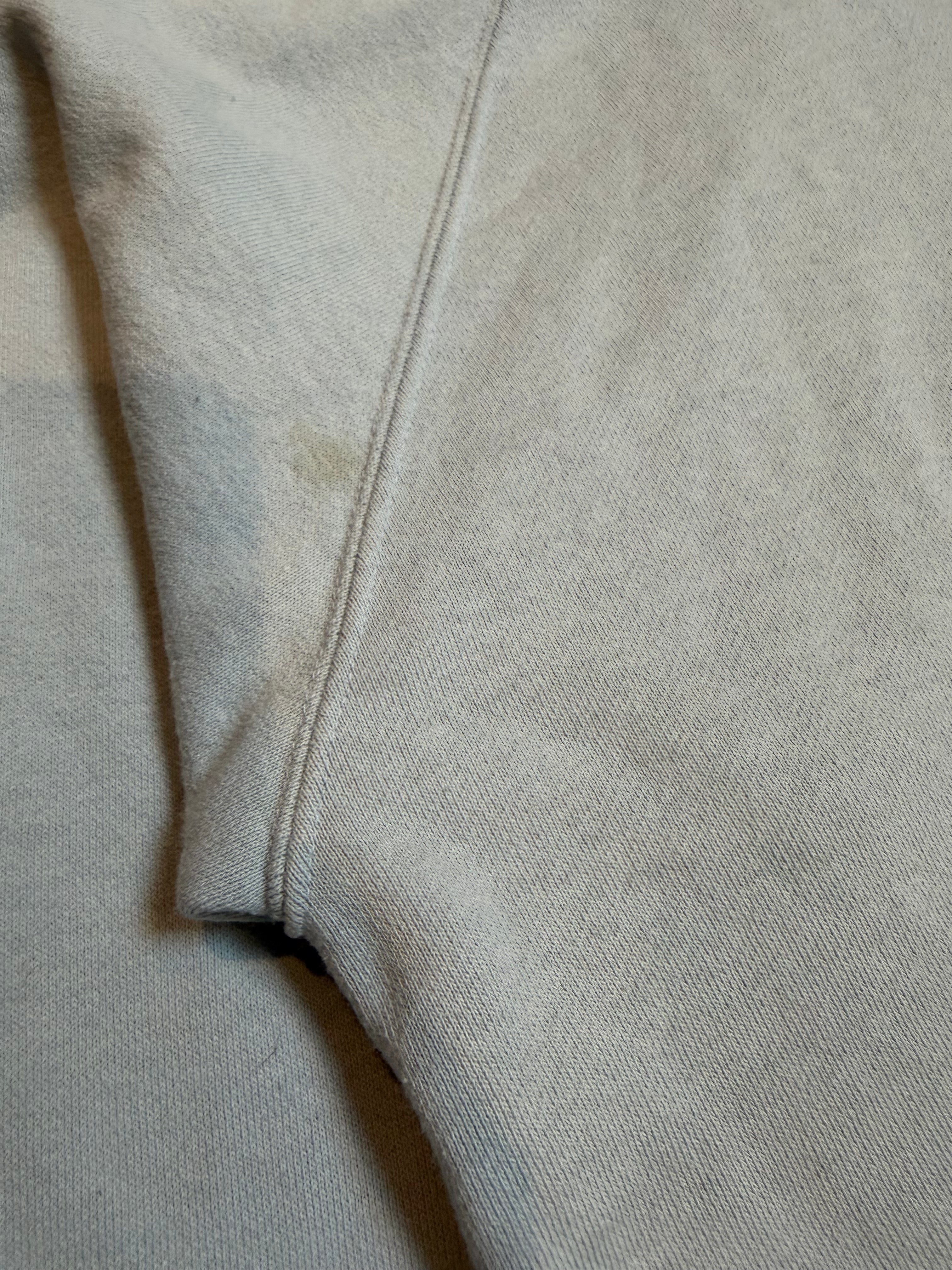 Light Blue Camo Head And Back Half Zip Up Shark Hoodie