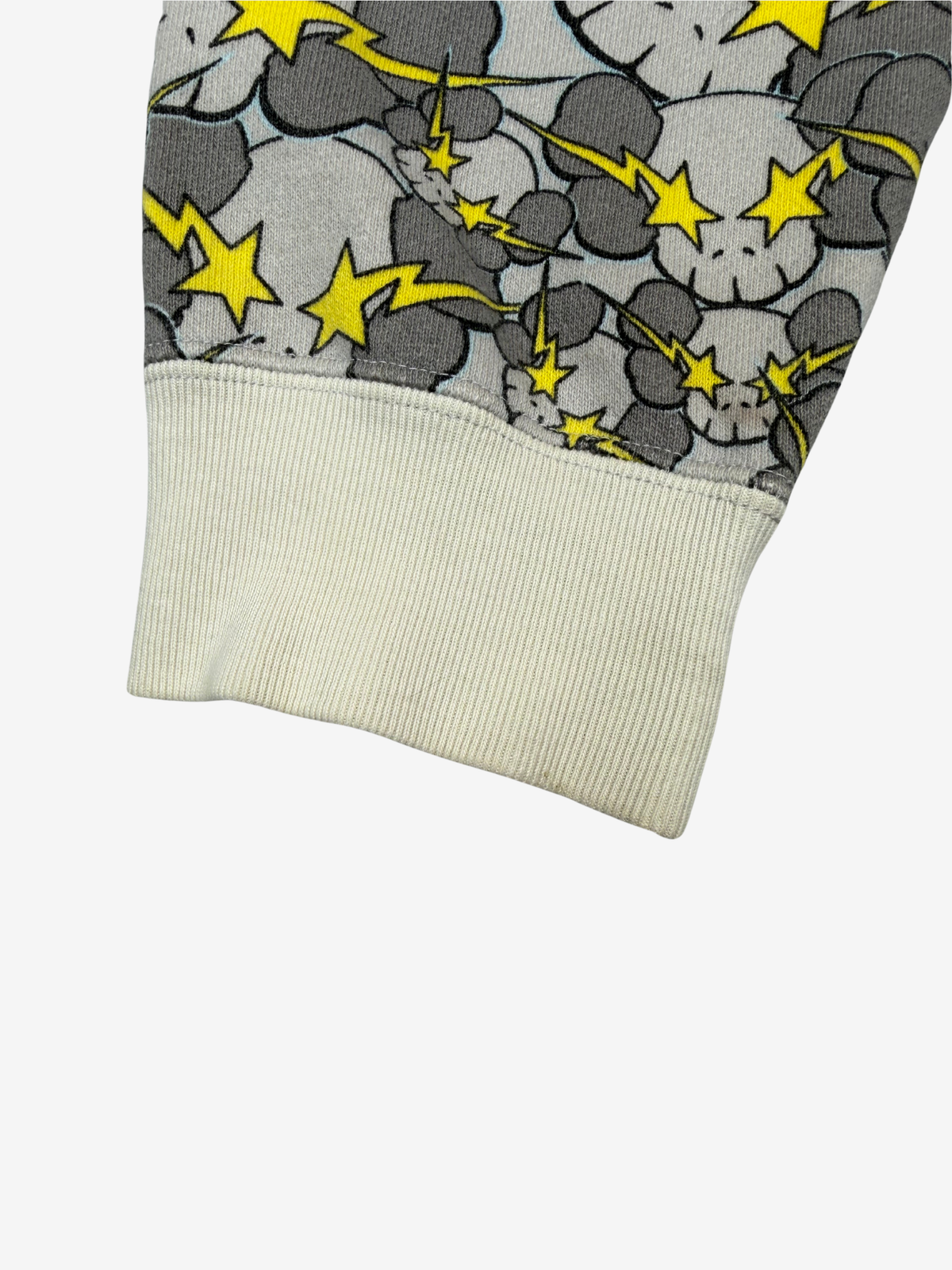 x Kaws Gray Skullsta Camo Full Zip Up Hoodie