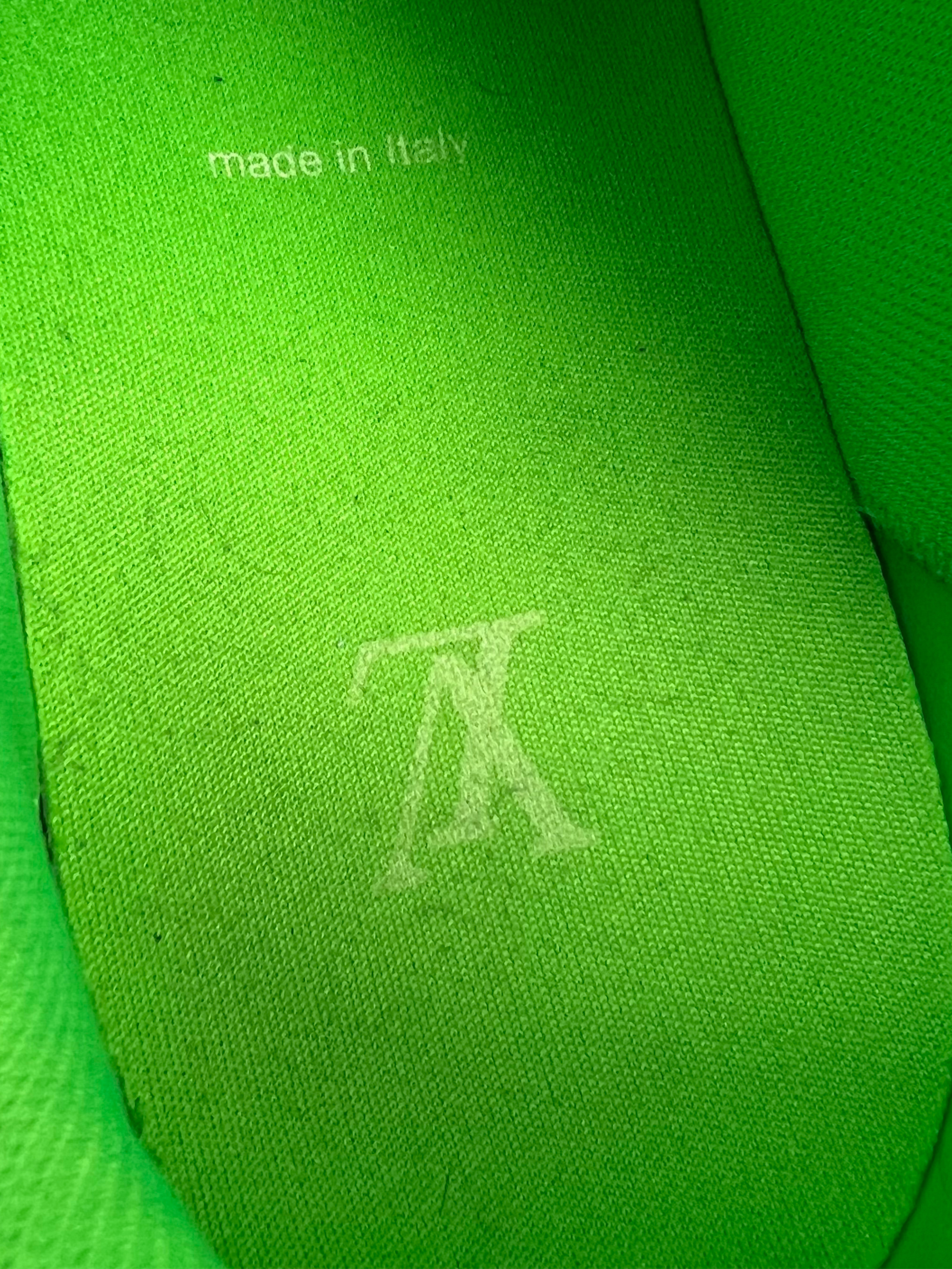 Louis Vuitton Lime Green Suede Trainer Sneaker 7