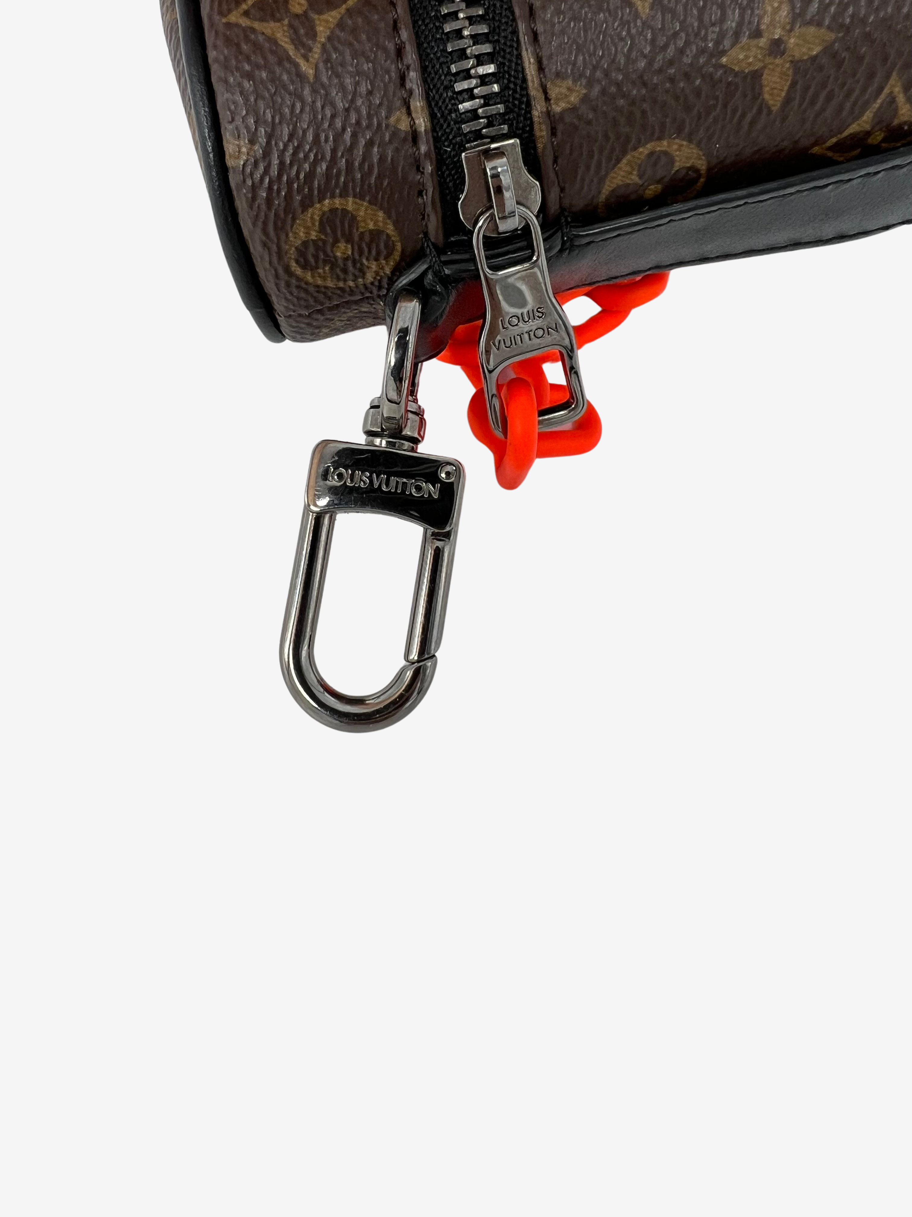 Louis Vuitton Virgil Abloh Monogram Barrel Pouch Bag Charm 5