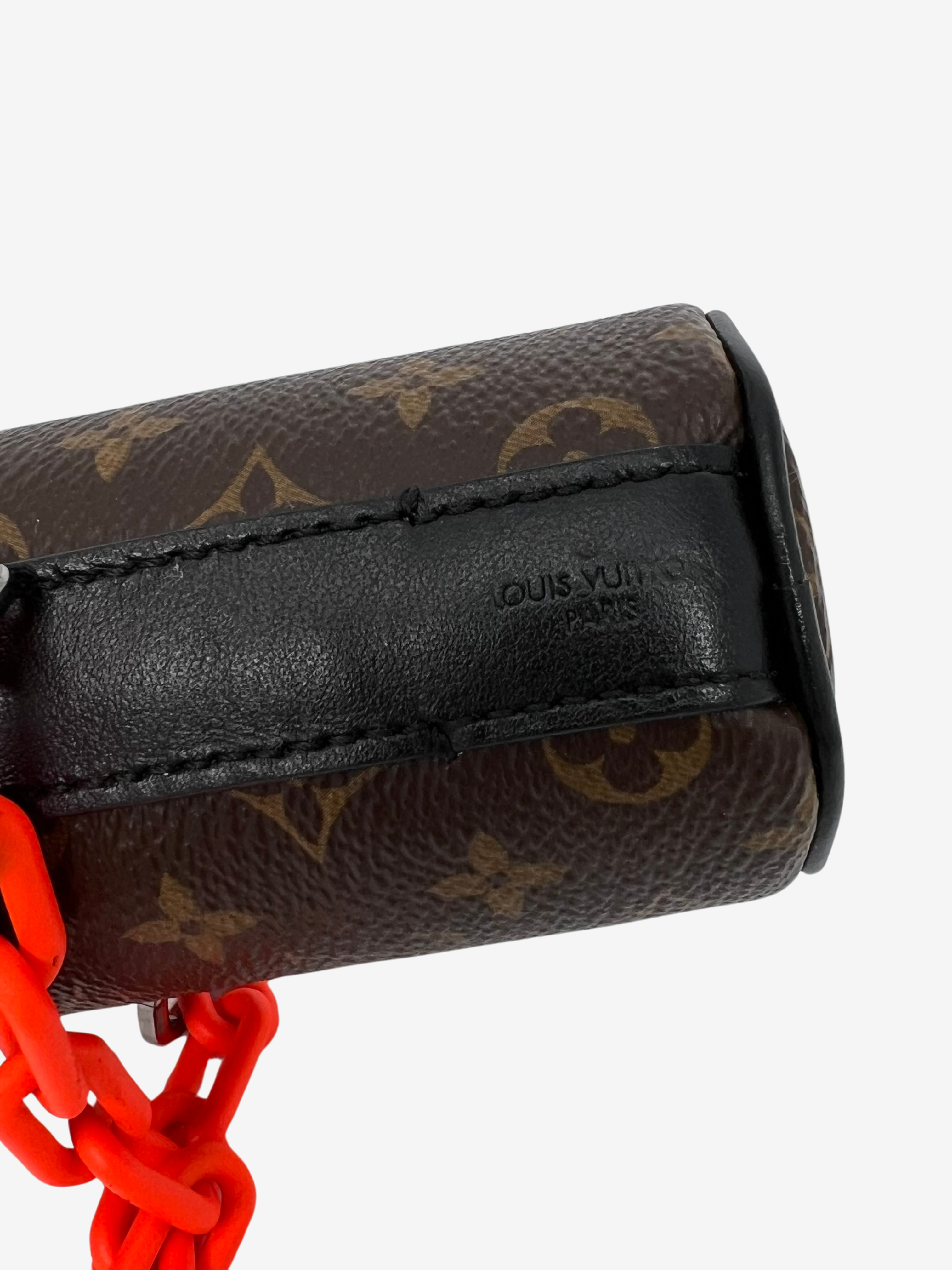 Louis Vuitton Virgil Abloh Monogram Barrel Pouch Bag Charm 6