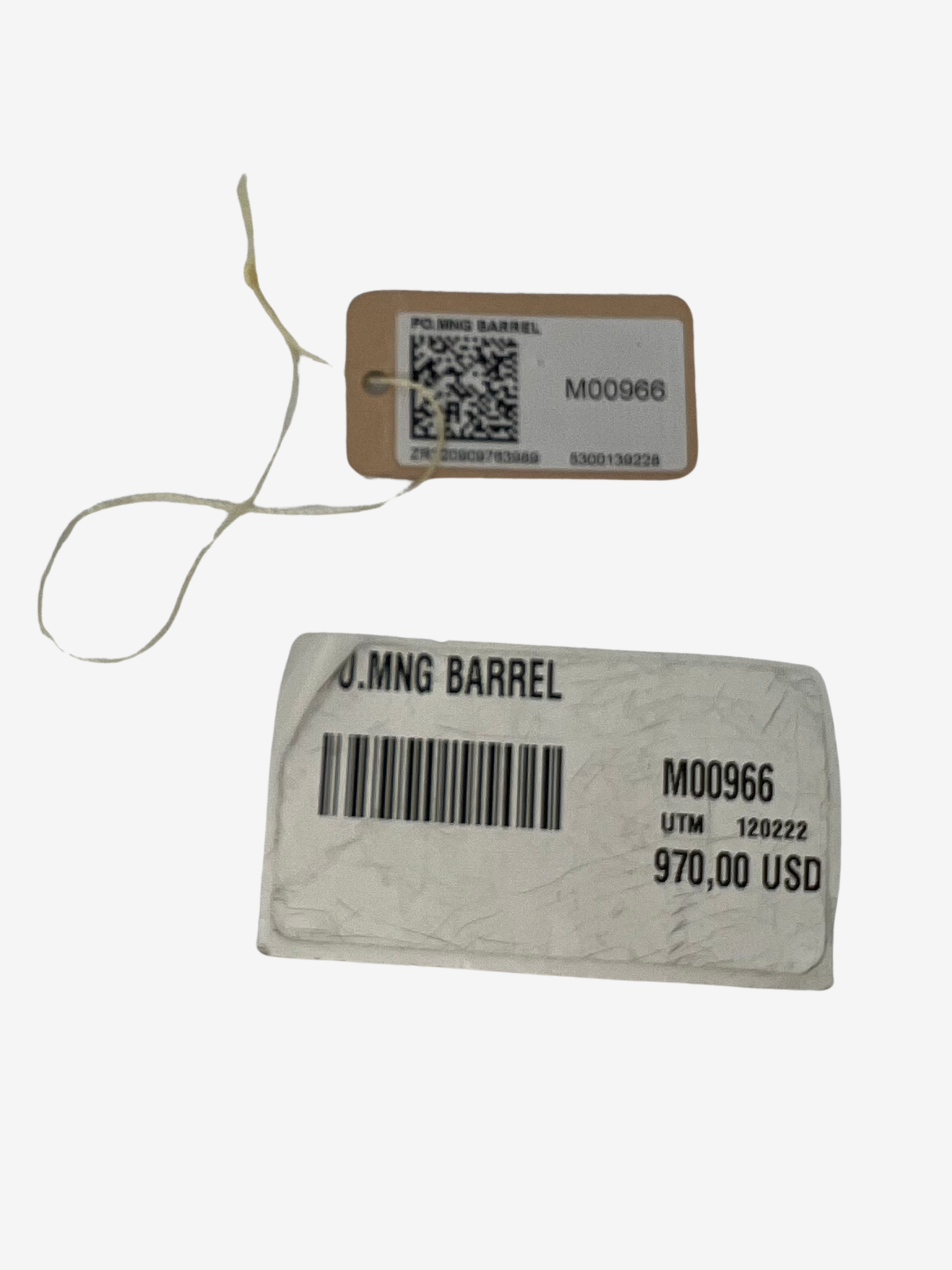 Louis Vuitton Virgil Abloh Monogram Barrel Pouch Bag Charm 7