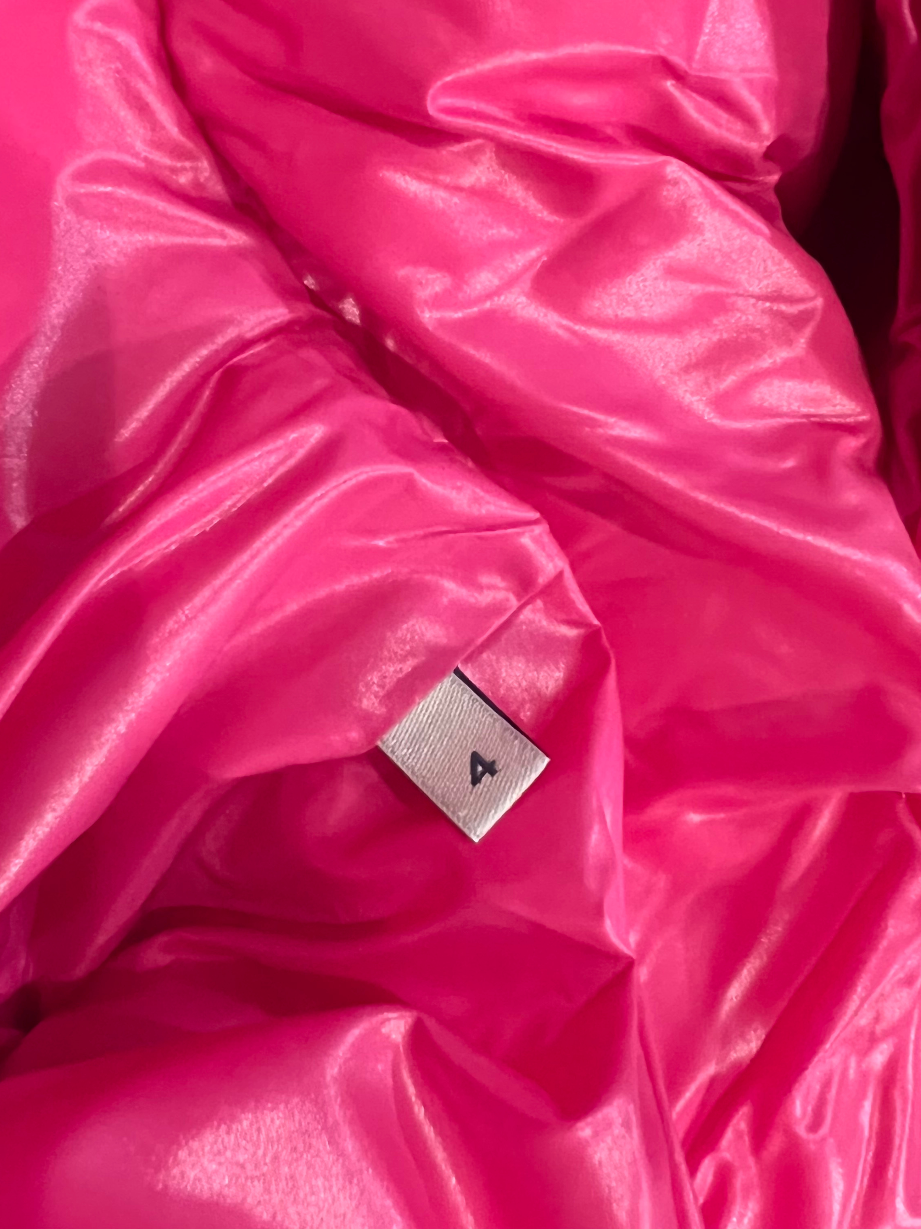 Moncler Pink Maya Short Down Jacket 6