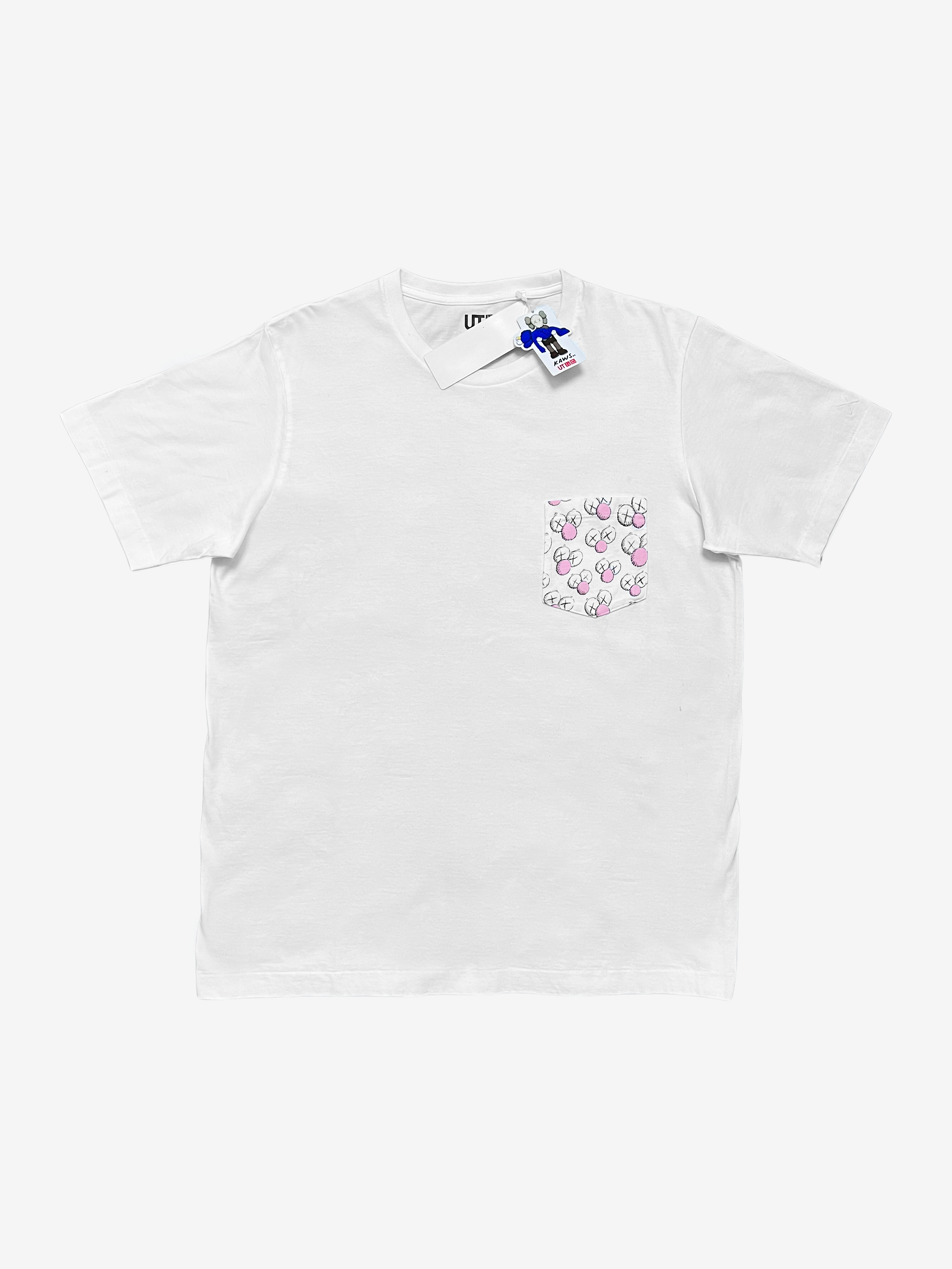 Camiseta negra con bolsillo BFF de x Uniqlo