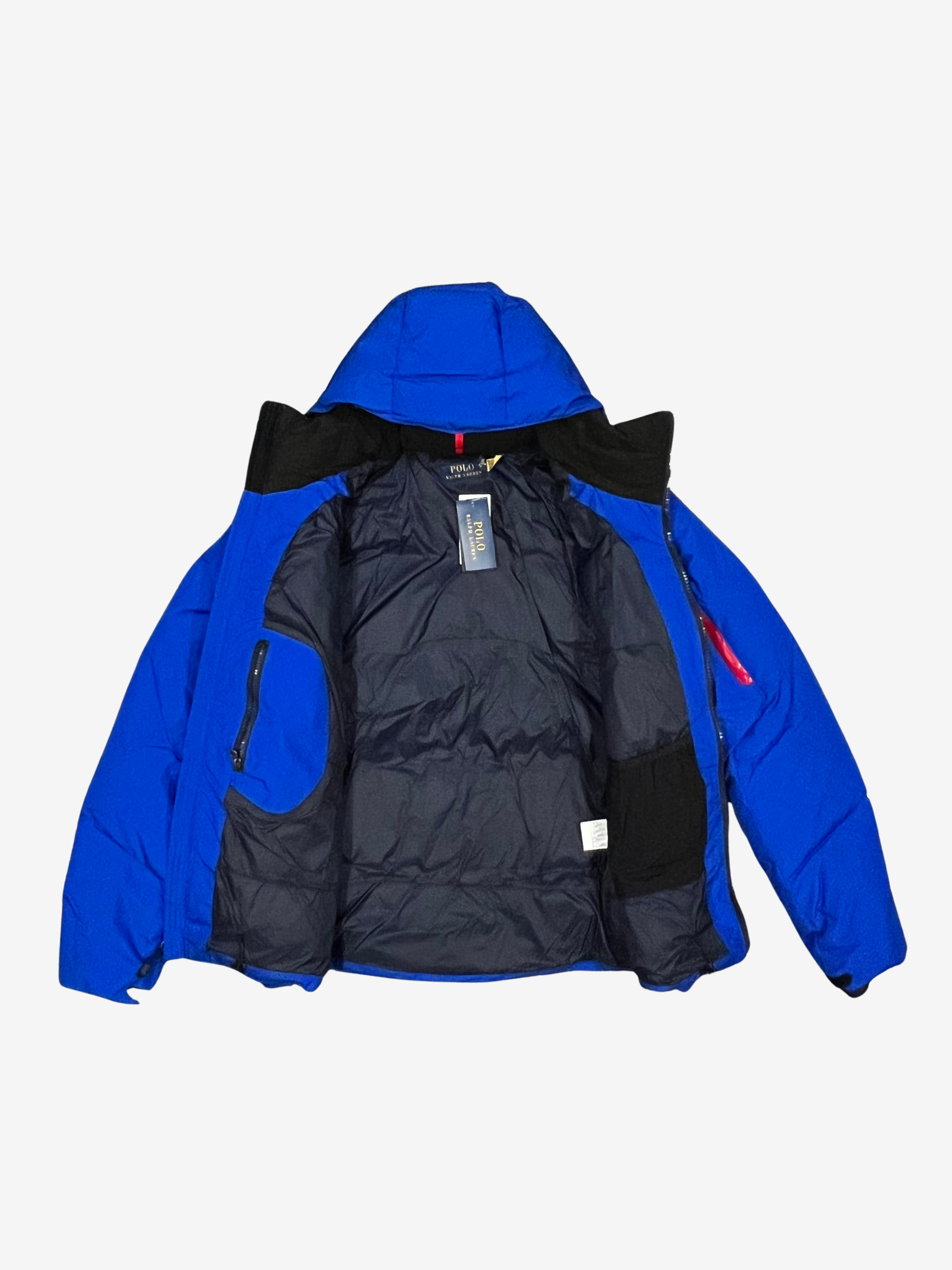 Chaqueta de plumón de ganso negra Ski Alpine 92