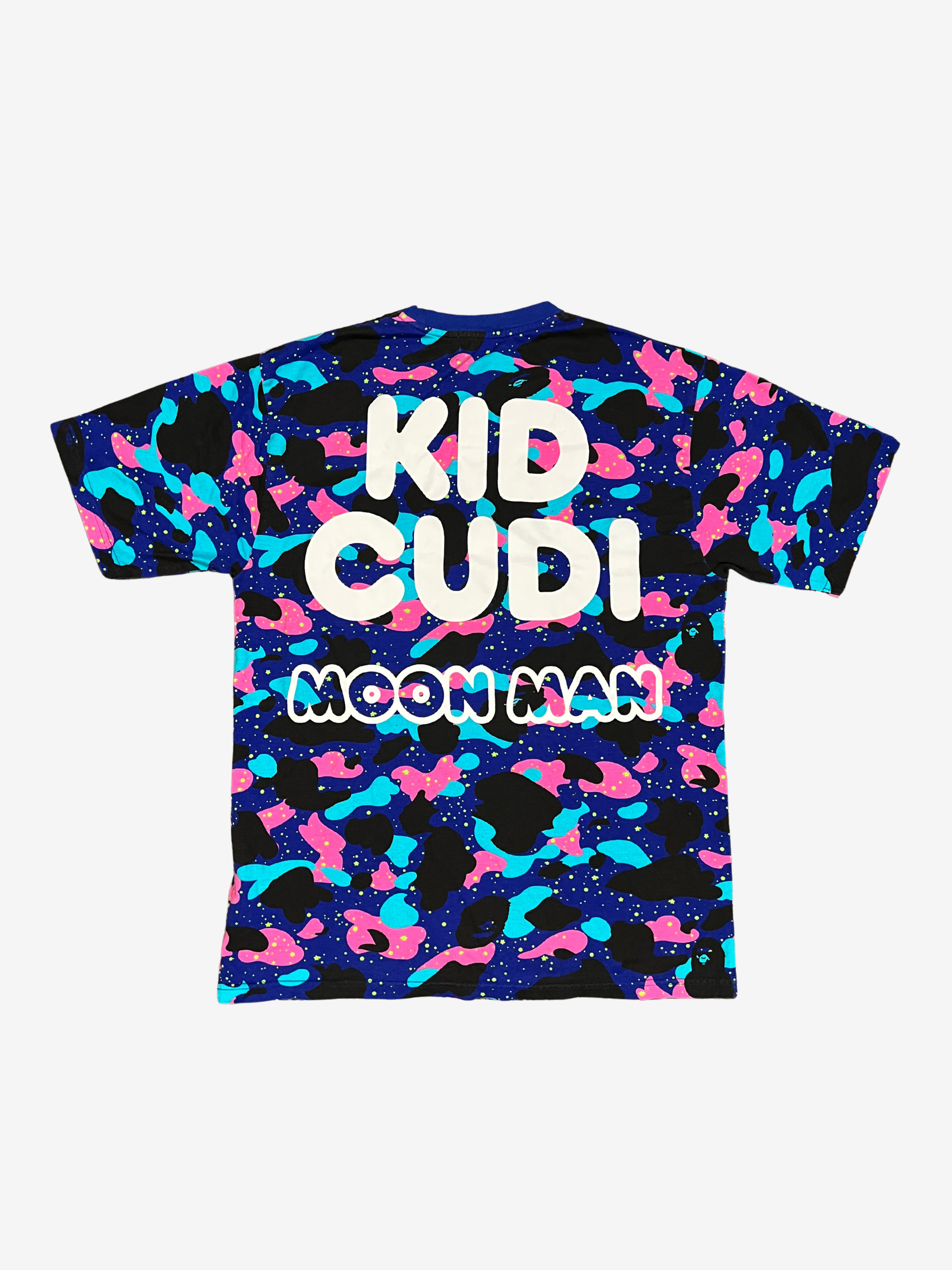 x Kid Cudi Blue Moon Man Space Camo T-Shirt