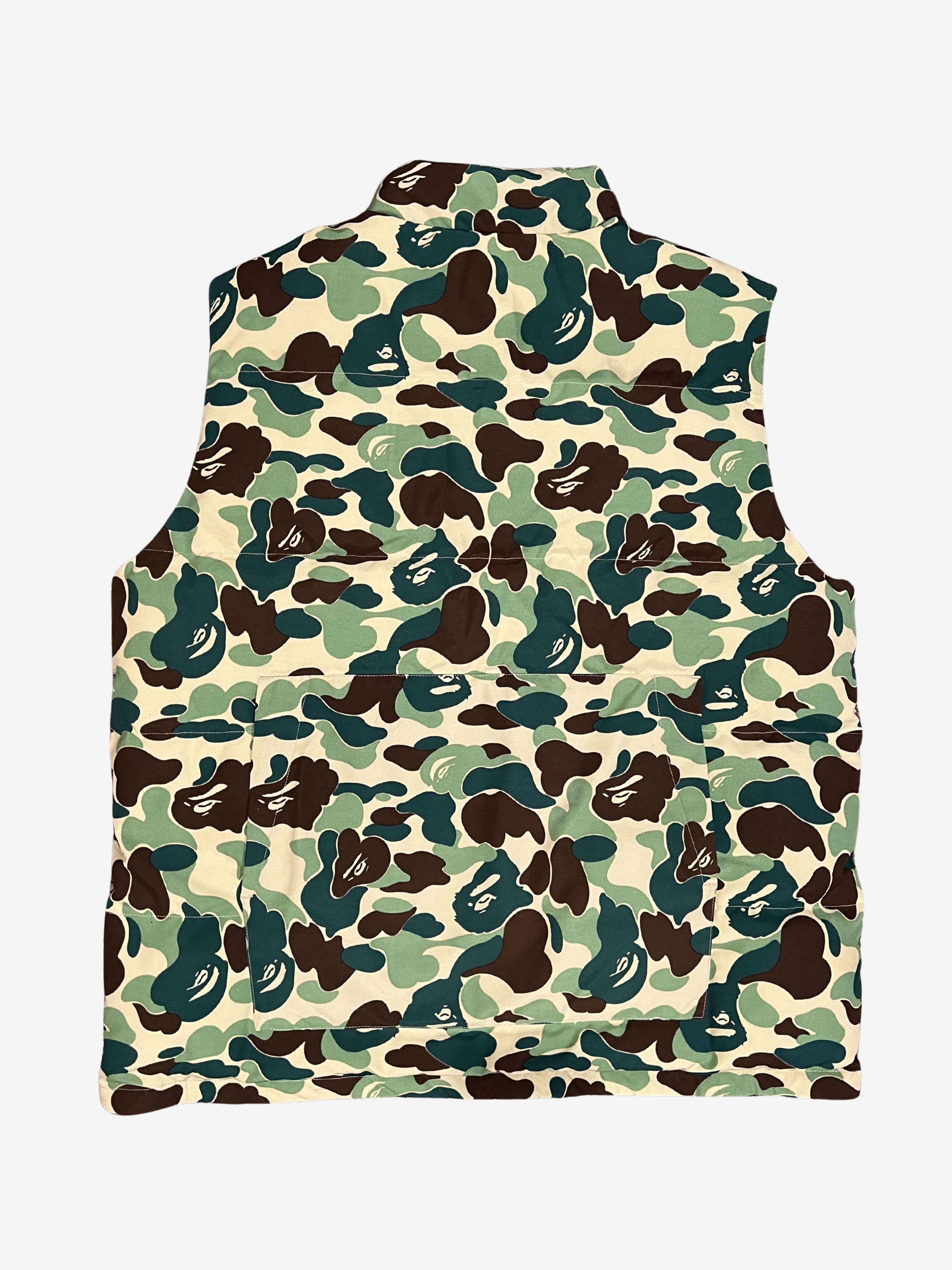 x Canada Goose Green Camo Puffer Vest