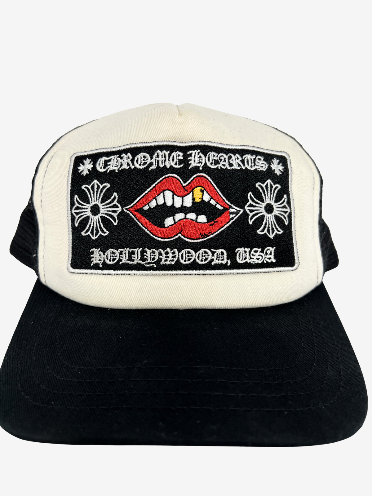 Chrome Hearts Matty Boy White Chomper Trucker Hat 2