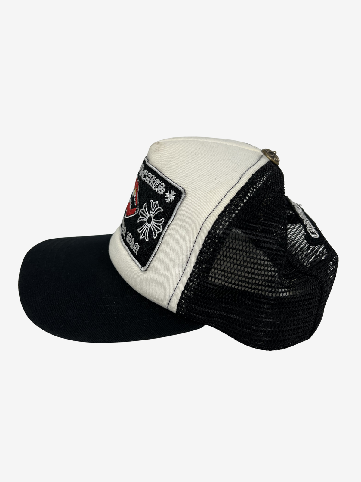 Chrome Hearts Matty Boy White Chomper Trucker Hat 6