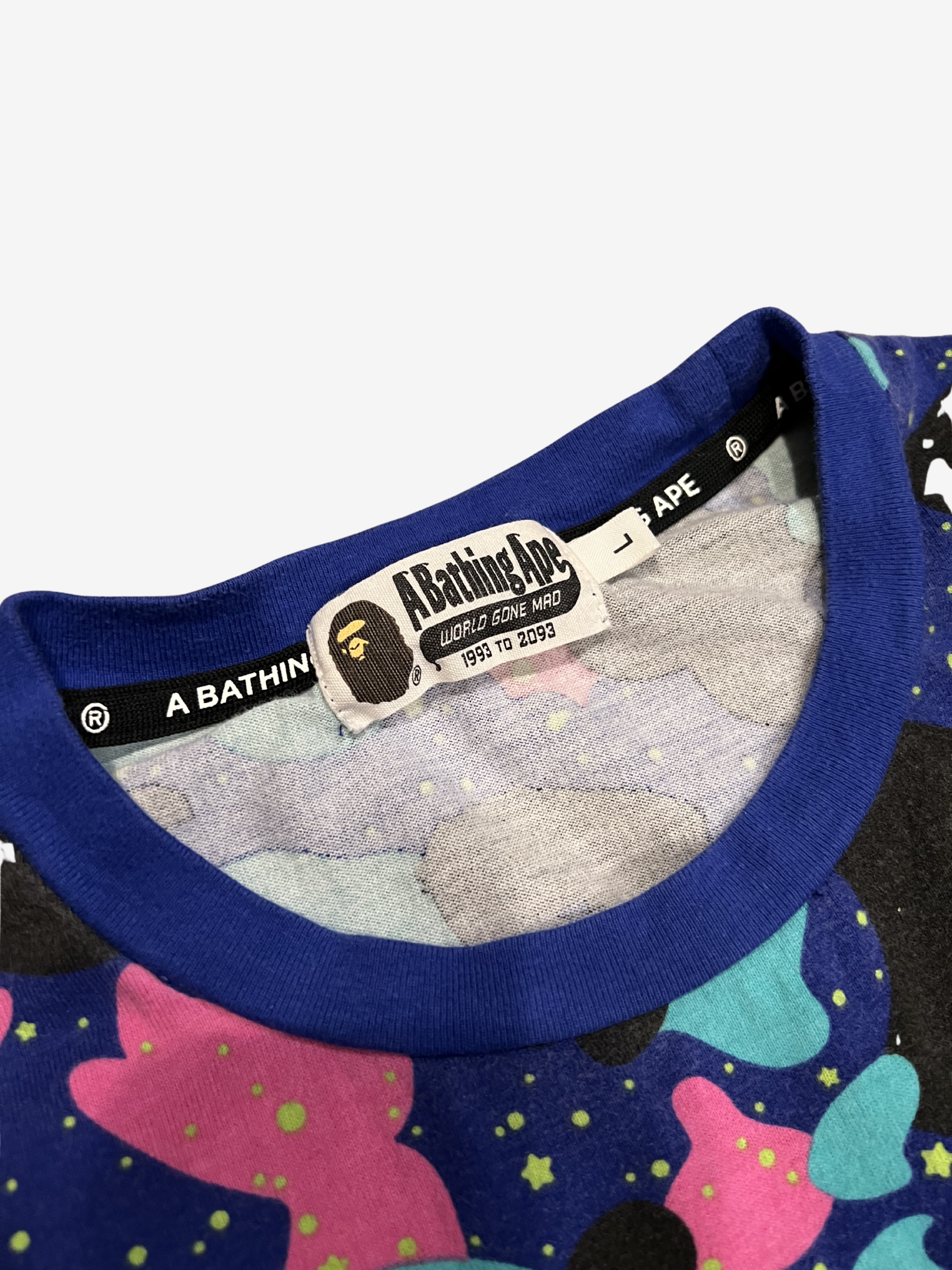 x Kid Cudi Blue Moon Man Space Camo T-Shirt