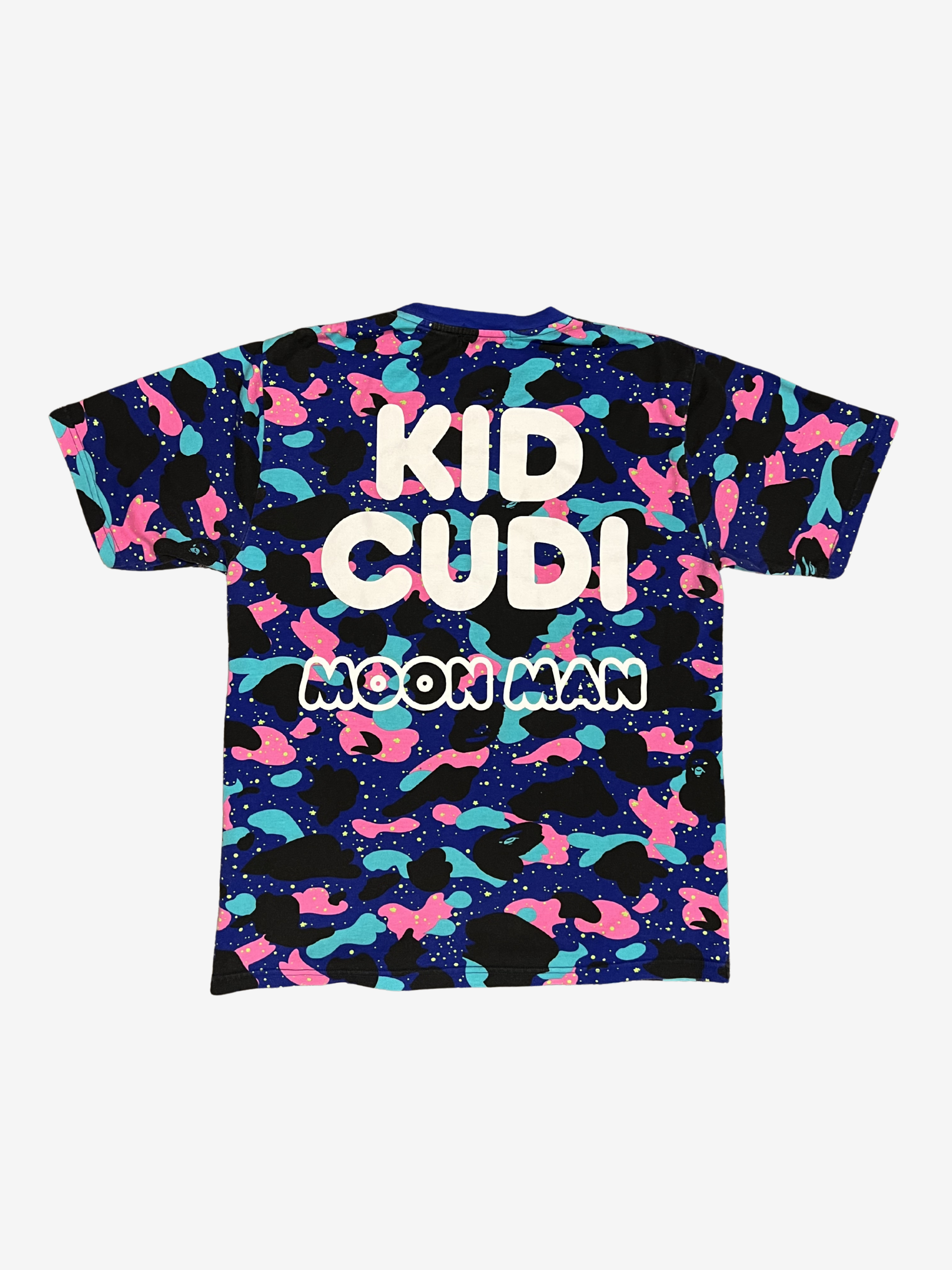 x Kid Cudi Blue Moon Man Space Camo T-Shirt