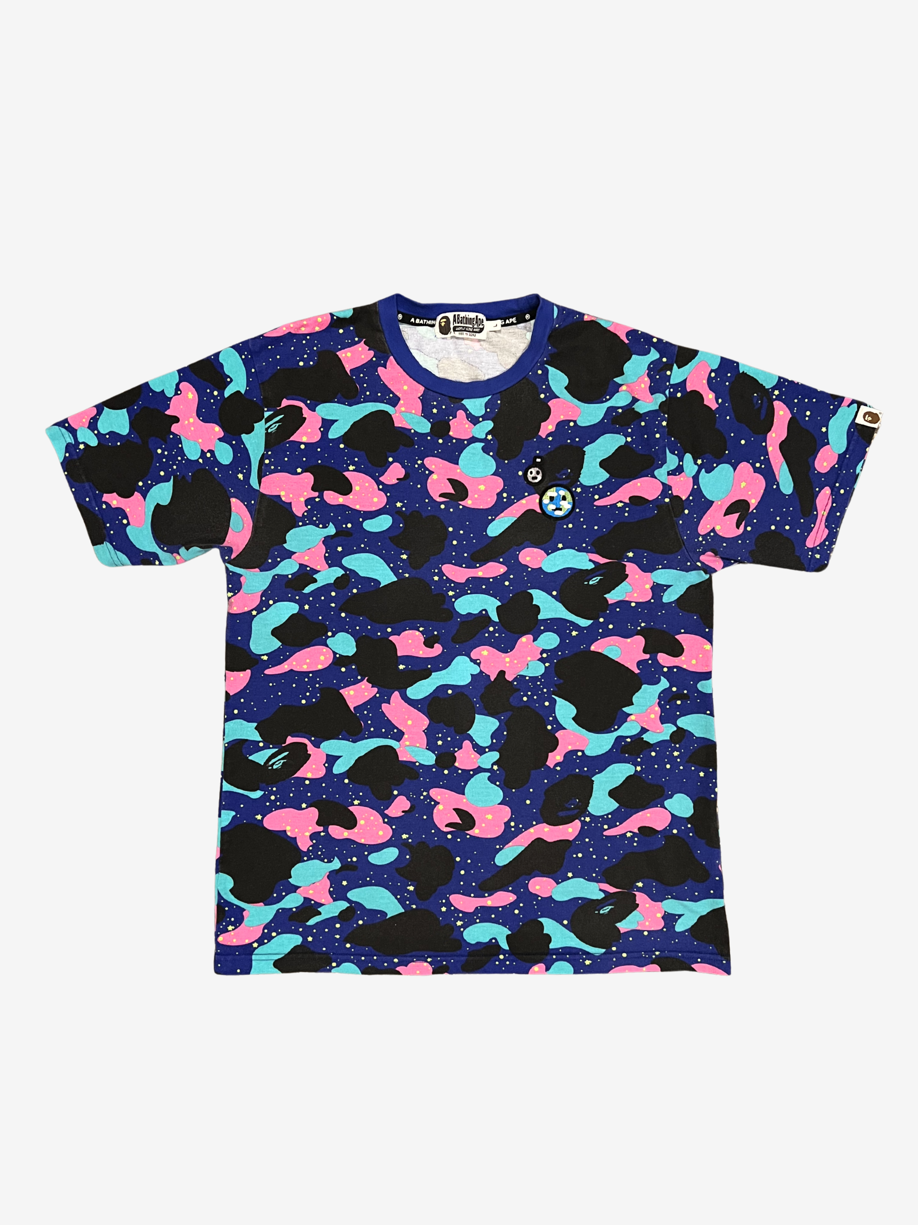 x Kid Cudi Blue Moon Man Space Camo T-Shirt