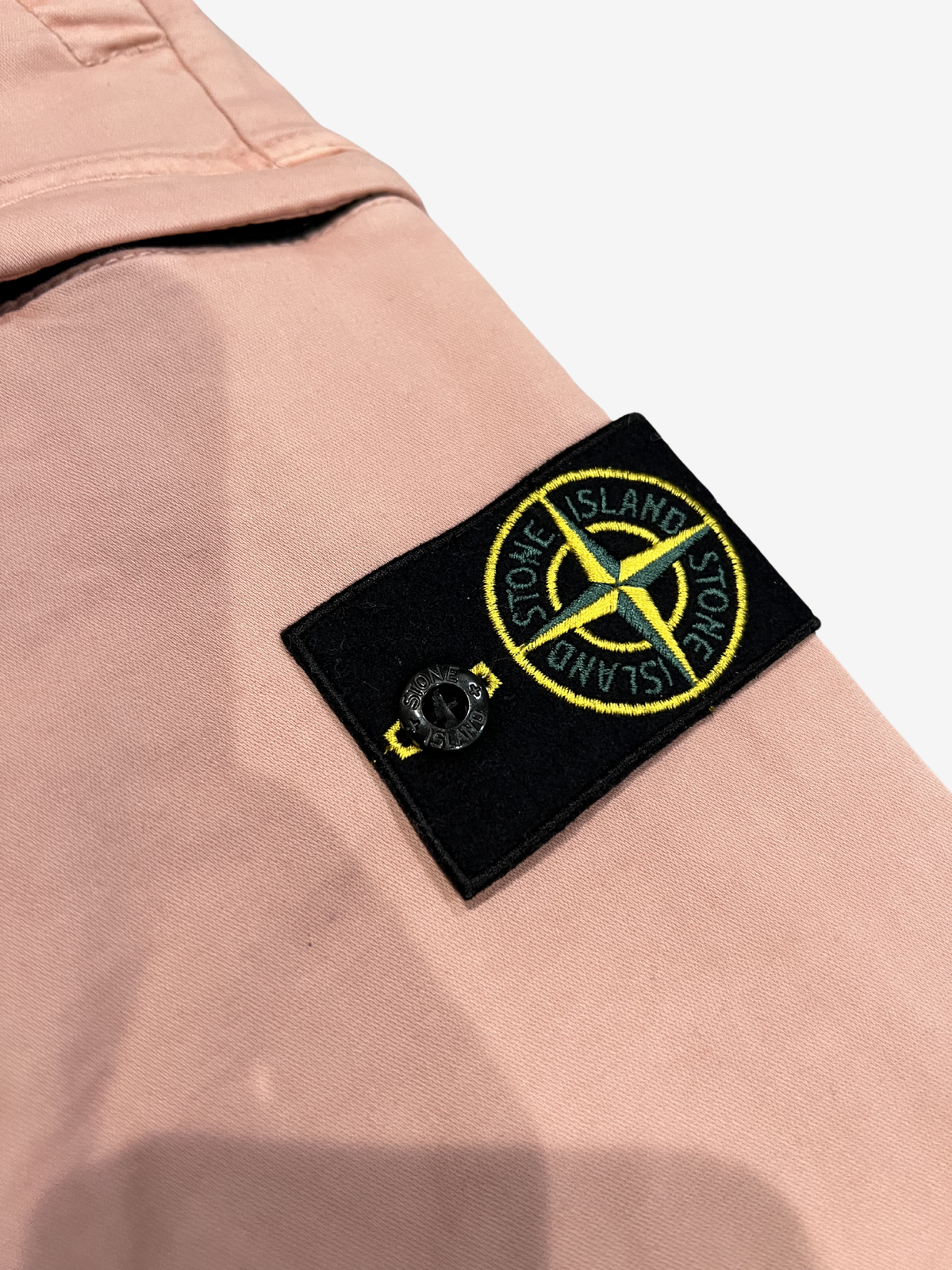 Stone Island Rose Pink Cargo Pants 3