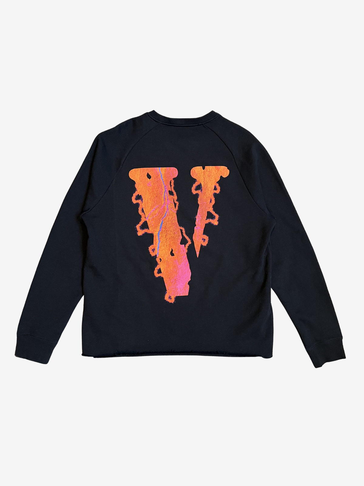 Vlone Black Shocker Skull Crewneck 2