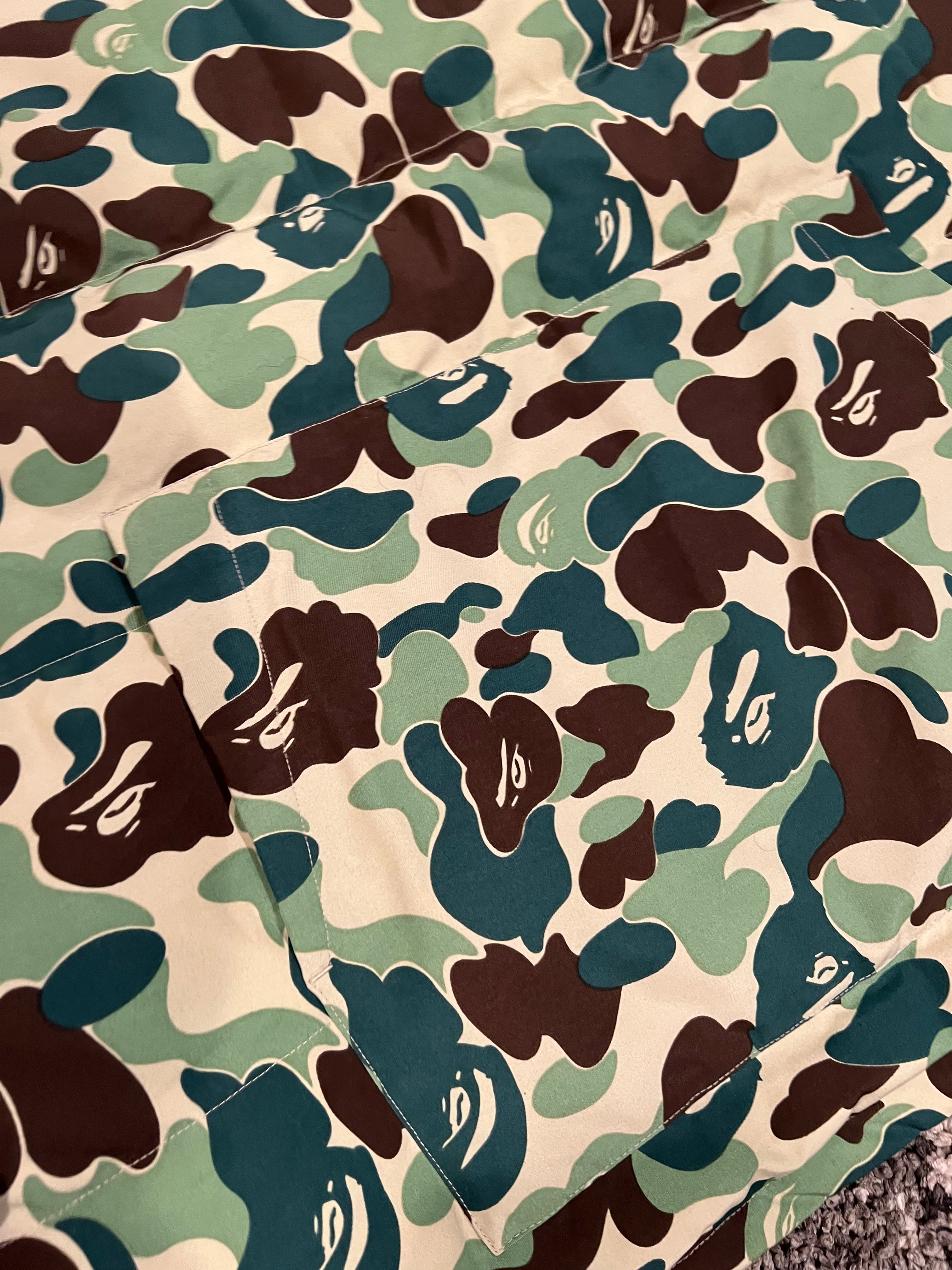 x Canada Goose Green Camo Puffer Vest