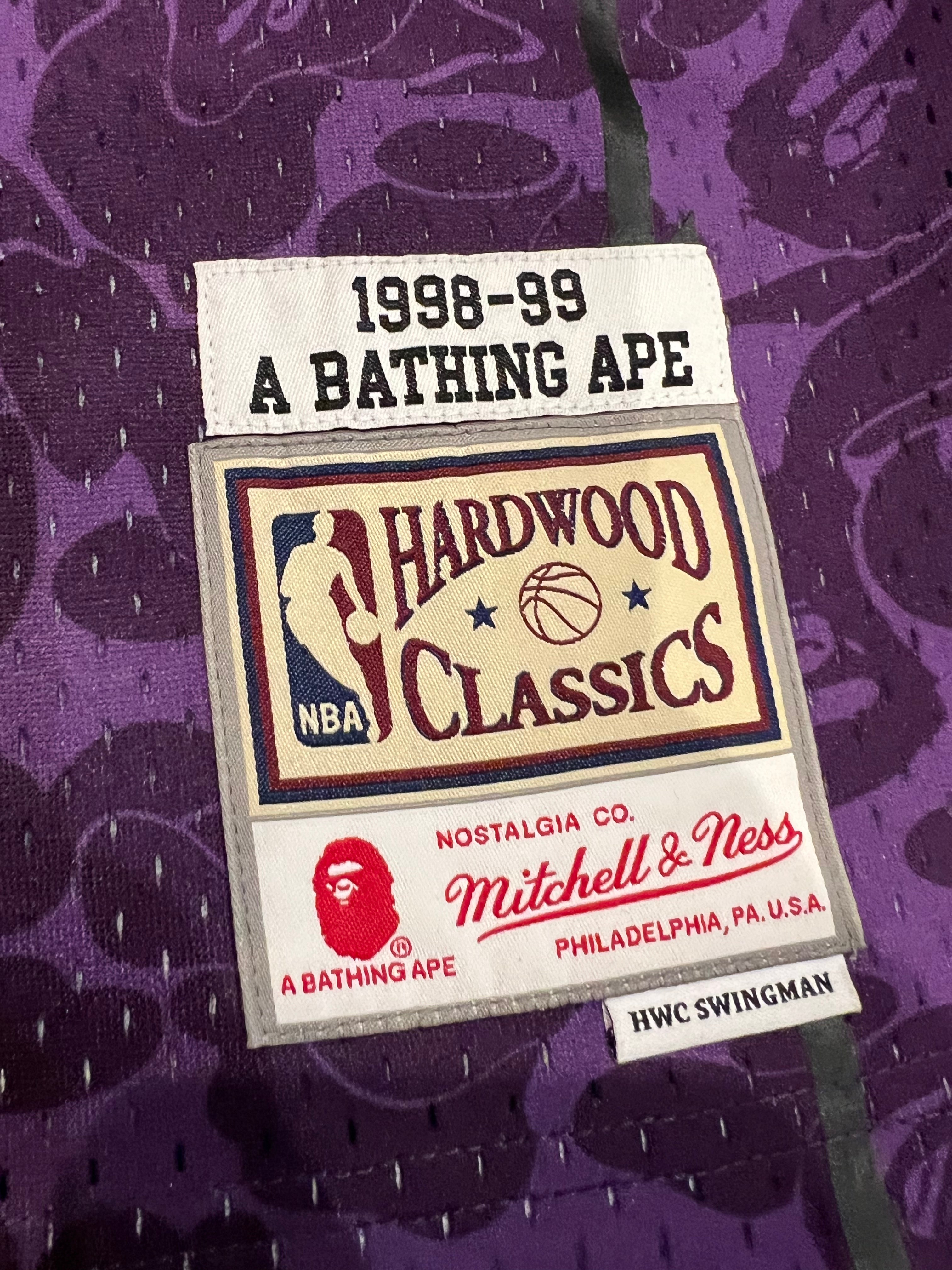 x Mitchell & Ness Purple Raptors Jersey