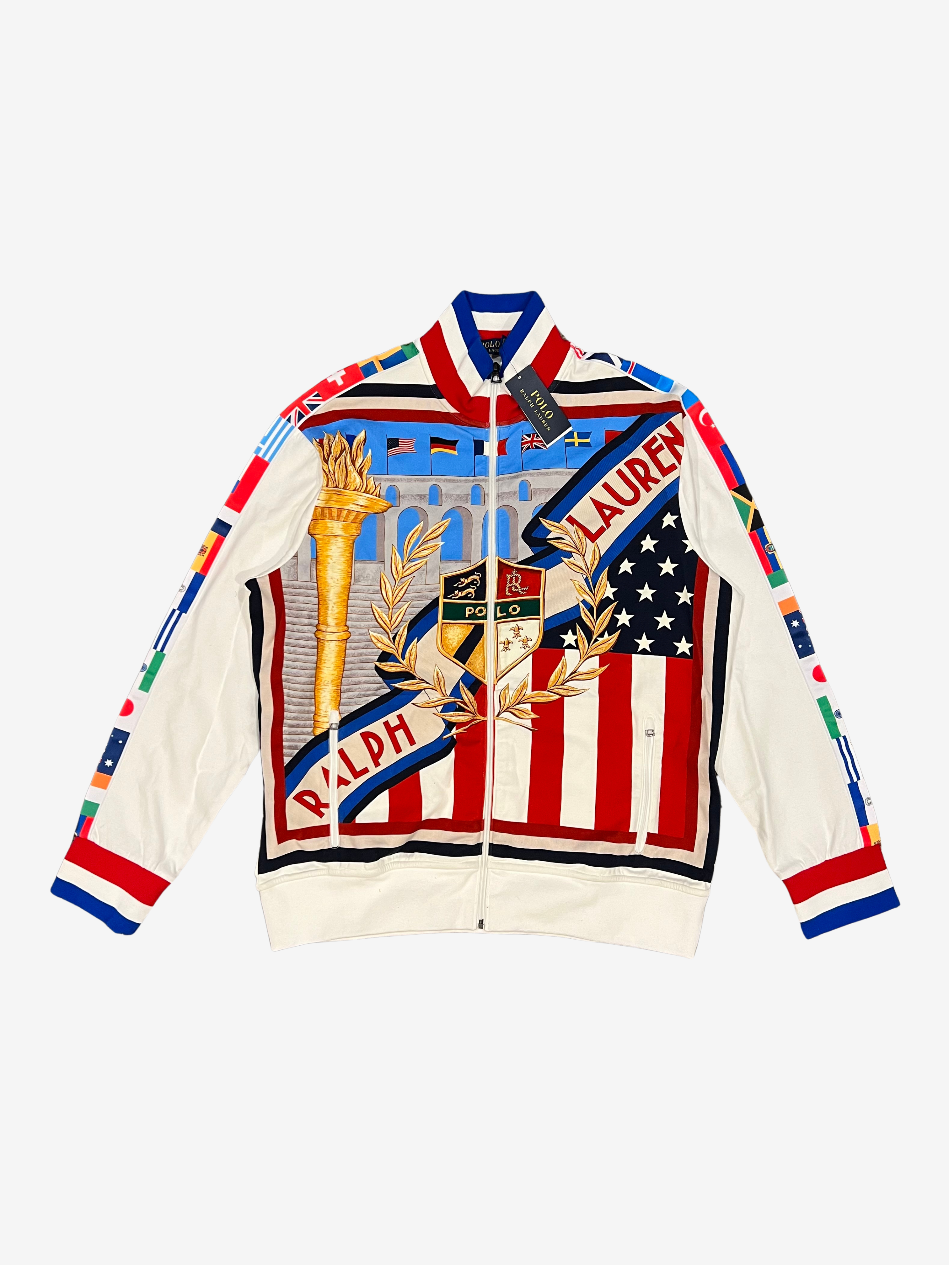 Polo Ralph Lauren Stadium Double Knit Track Jacket