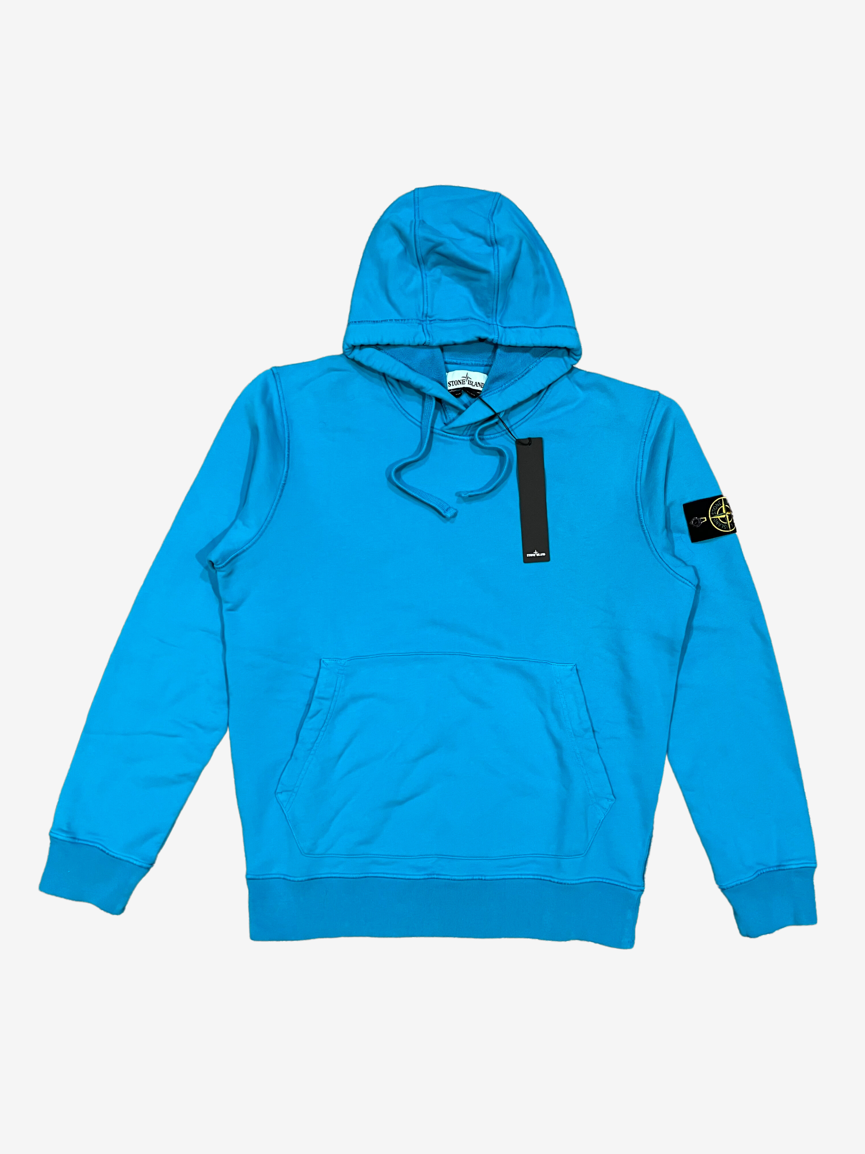 Stone Island Aqua Blue Bermuda Hoodie