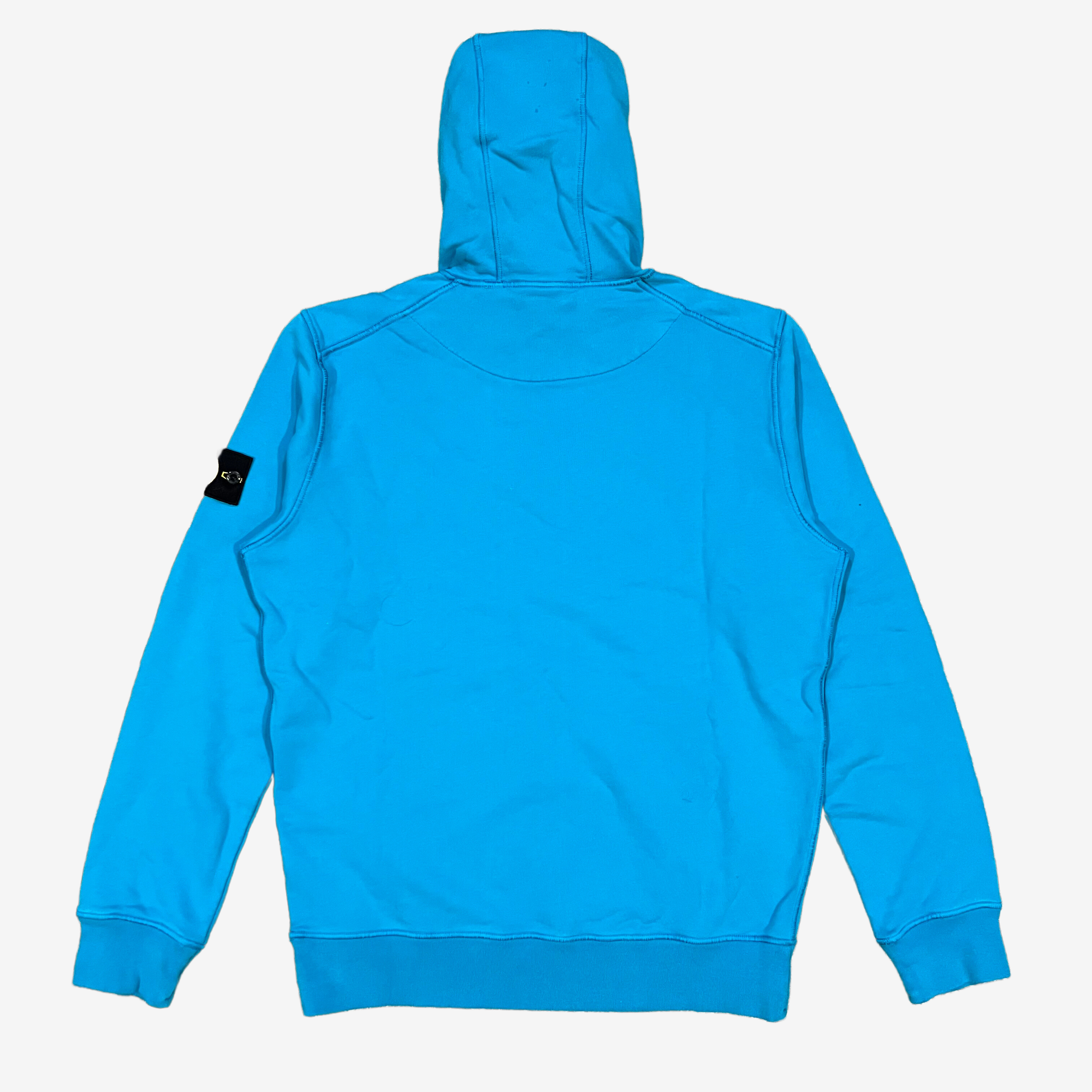 Stone Island Aqua Blue Bermuda Hoodie 2
