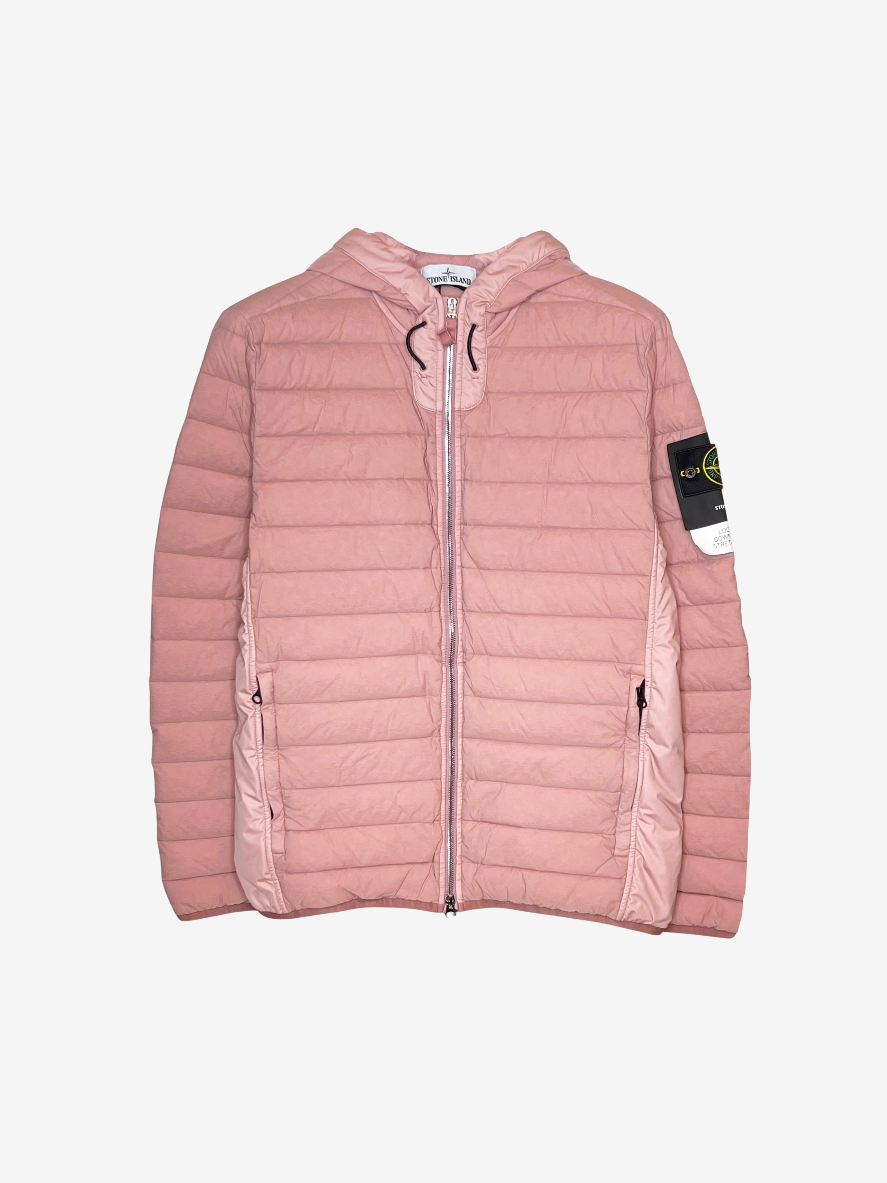 Stone Island Rose Pink Puffer Jacket 1