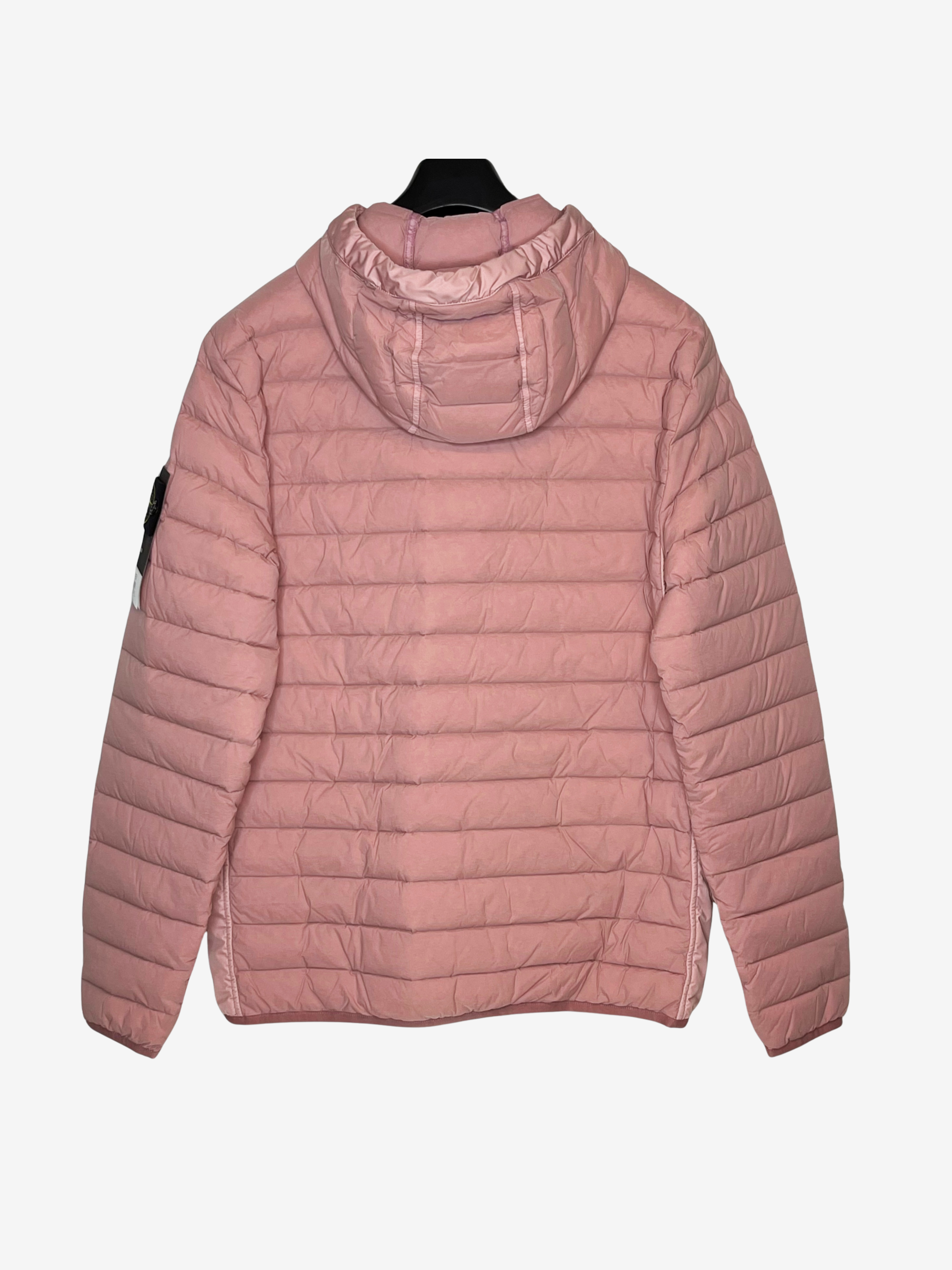 Stone Island Rose Pink Puffer Jacket 2