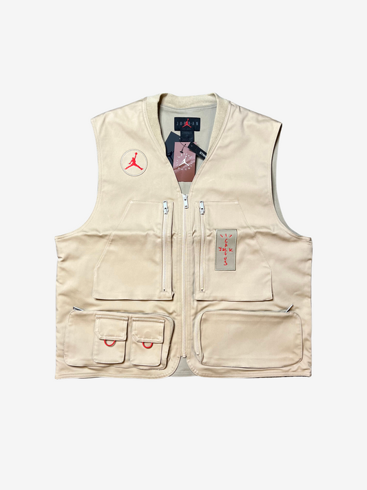 x Travis Scott x Air Jordan Desert Khaki Utility Vest